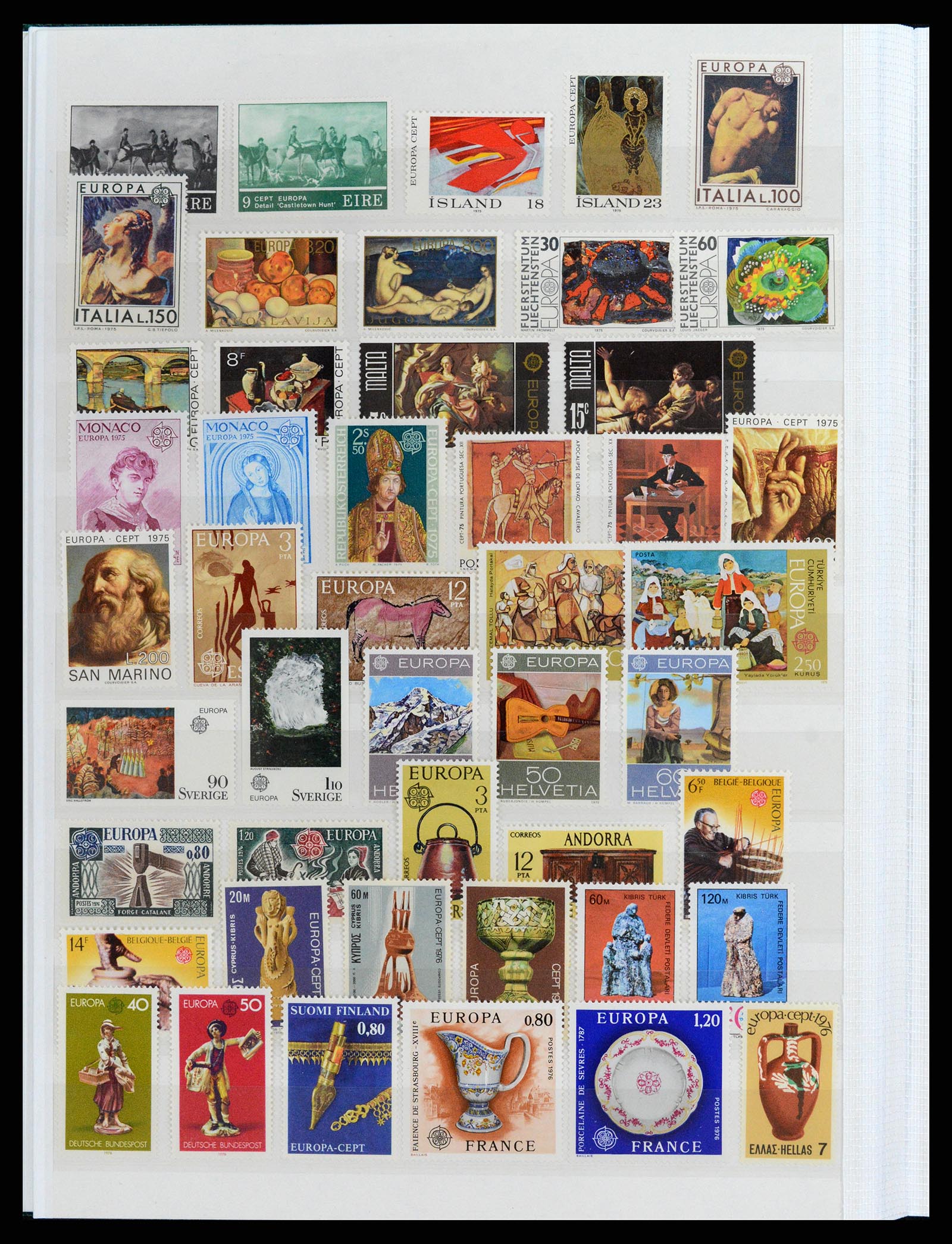 37464 016 - Postzegelverzameling 37464 Europa CEPT 1956-2011.