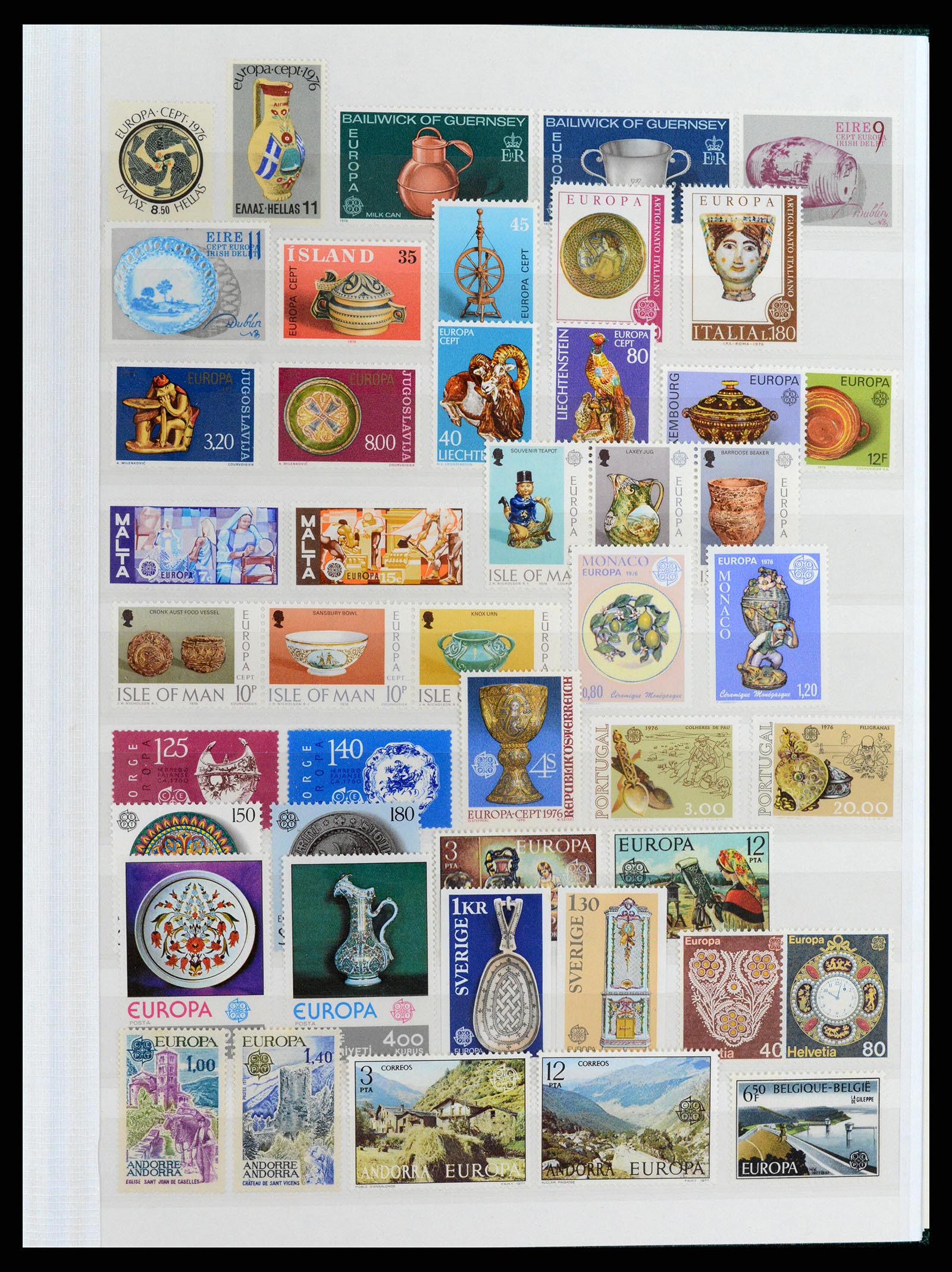 37464 017 - Postzegelverzameling 37464 Europa CEPT 1956-2011.