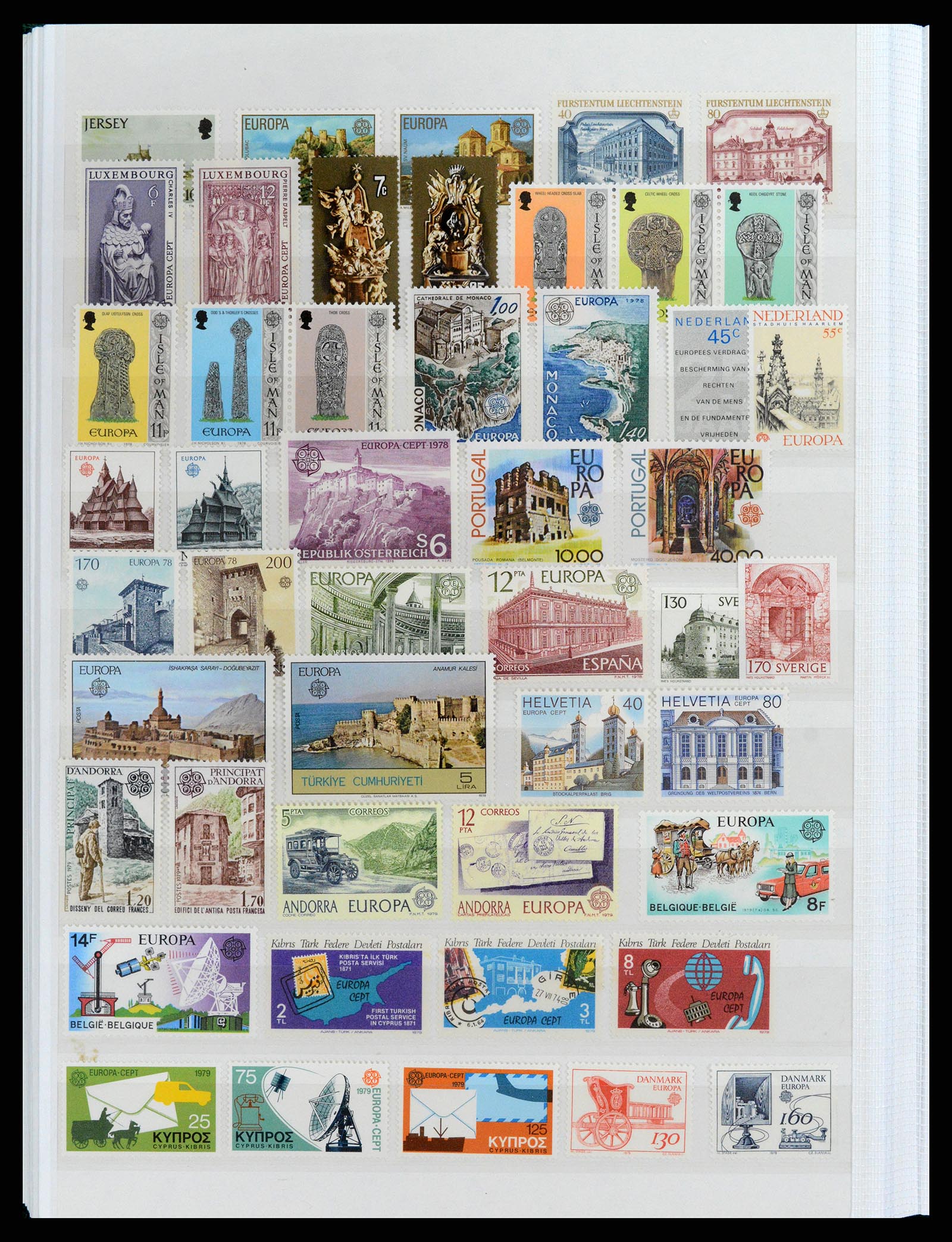 37464 020 - Postzegelverzameling 37464 Europa CEPT 1956-2011.