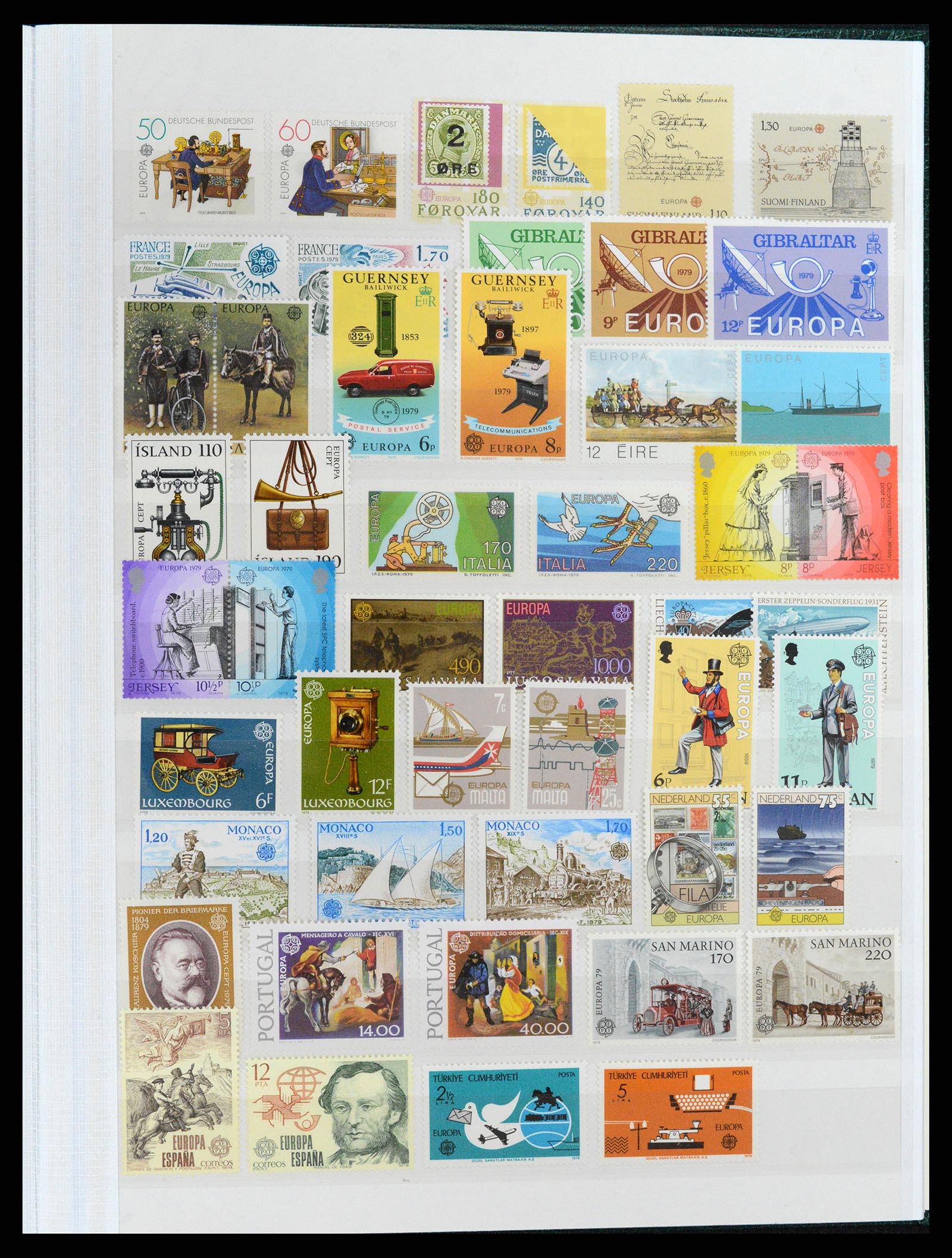 37464 021 - Postzegelverzameling 37464 Europa CEPT 1956-2011.