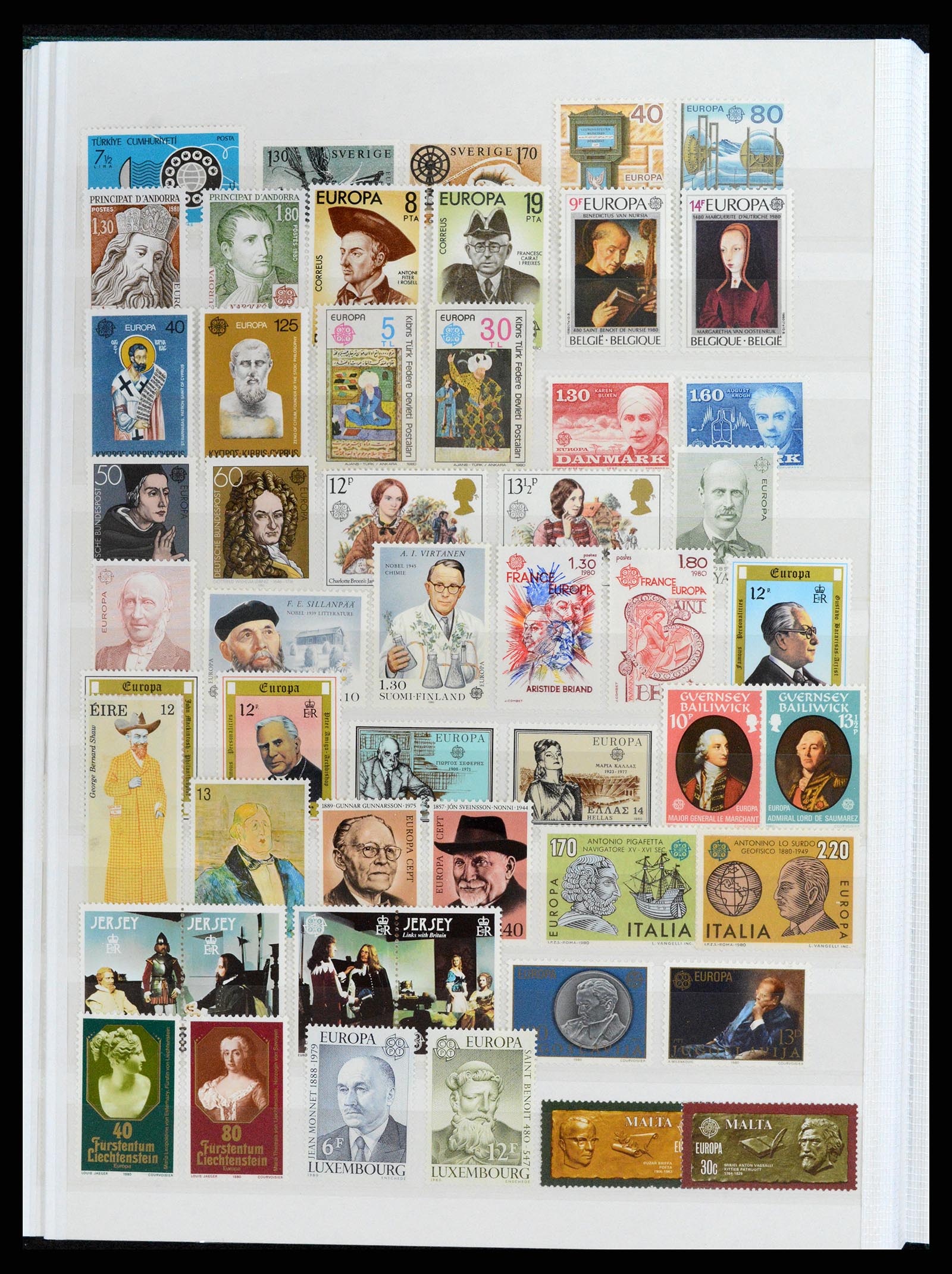 37464 022 - Postzegelverzameling 37464 Europa CEPT 1956-2011.