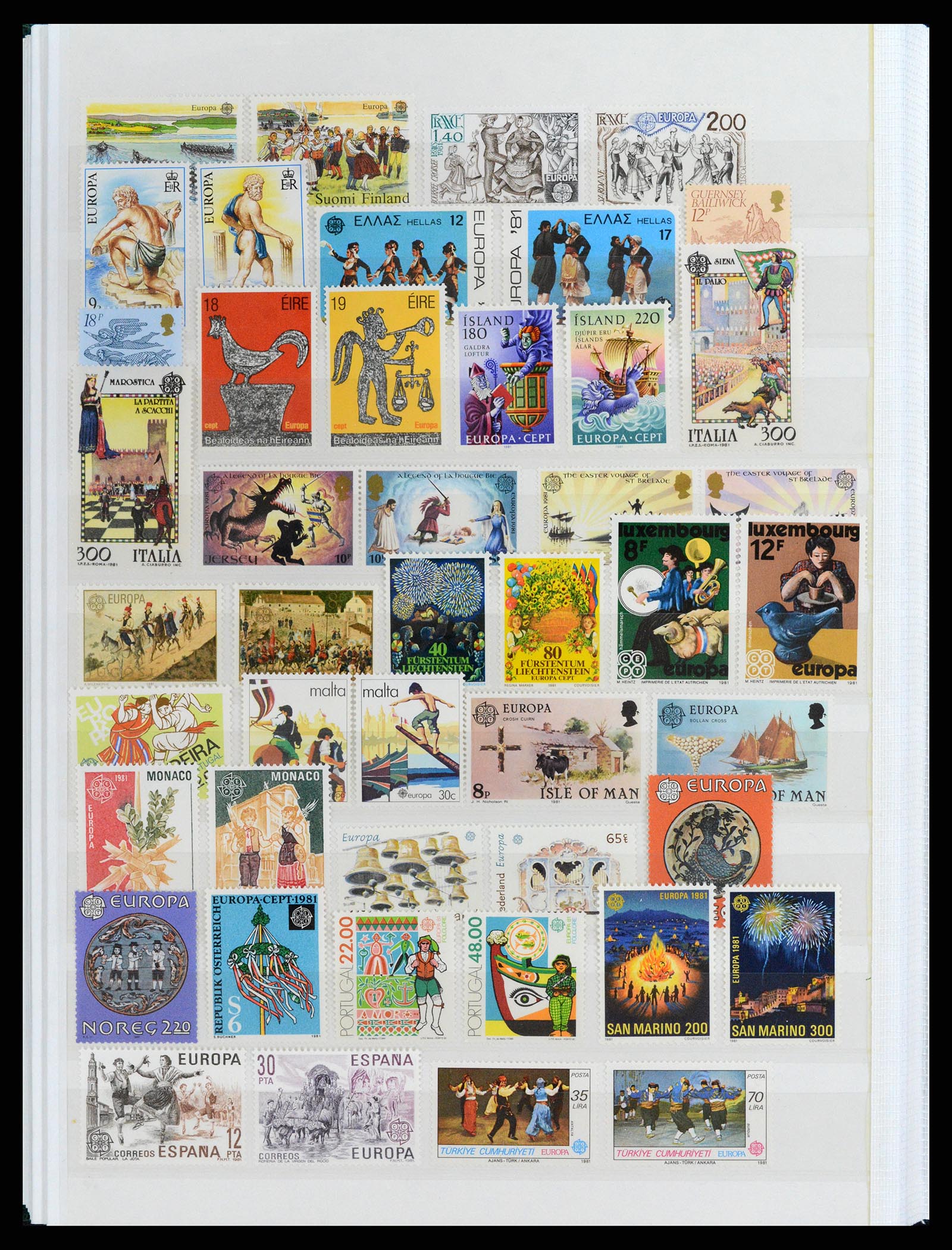 37464 024 - Postzegelverzameling 37464 Europa CEPT 1956-2011.