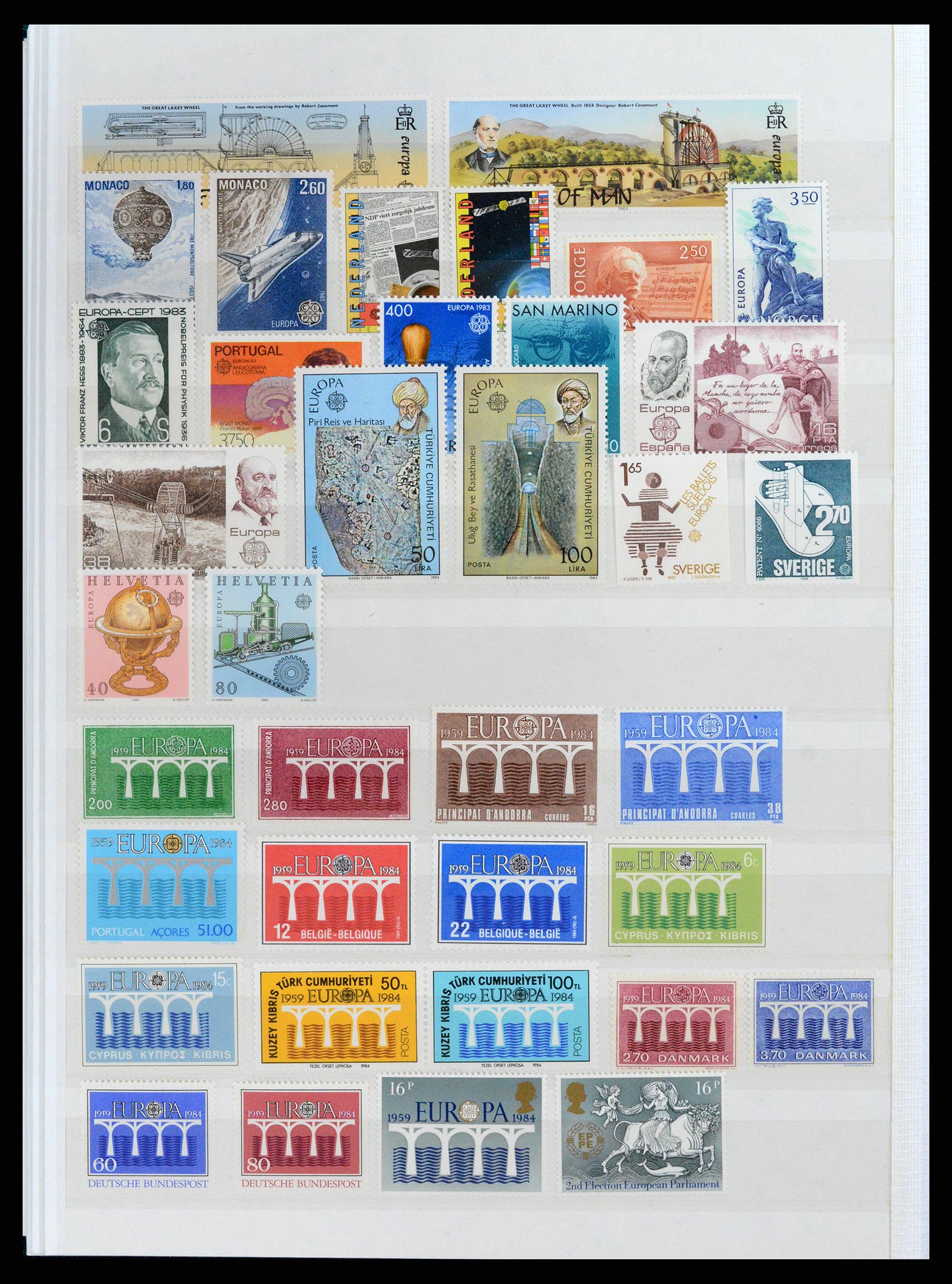 37464 028 - Postzegelverzameling 37464 Europa CEPT 1956-2011.