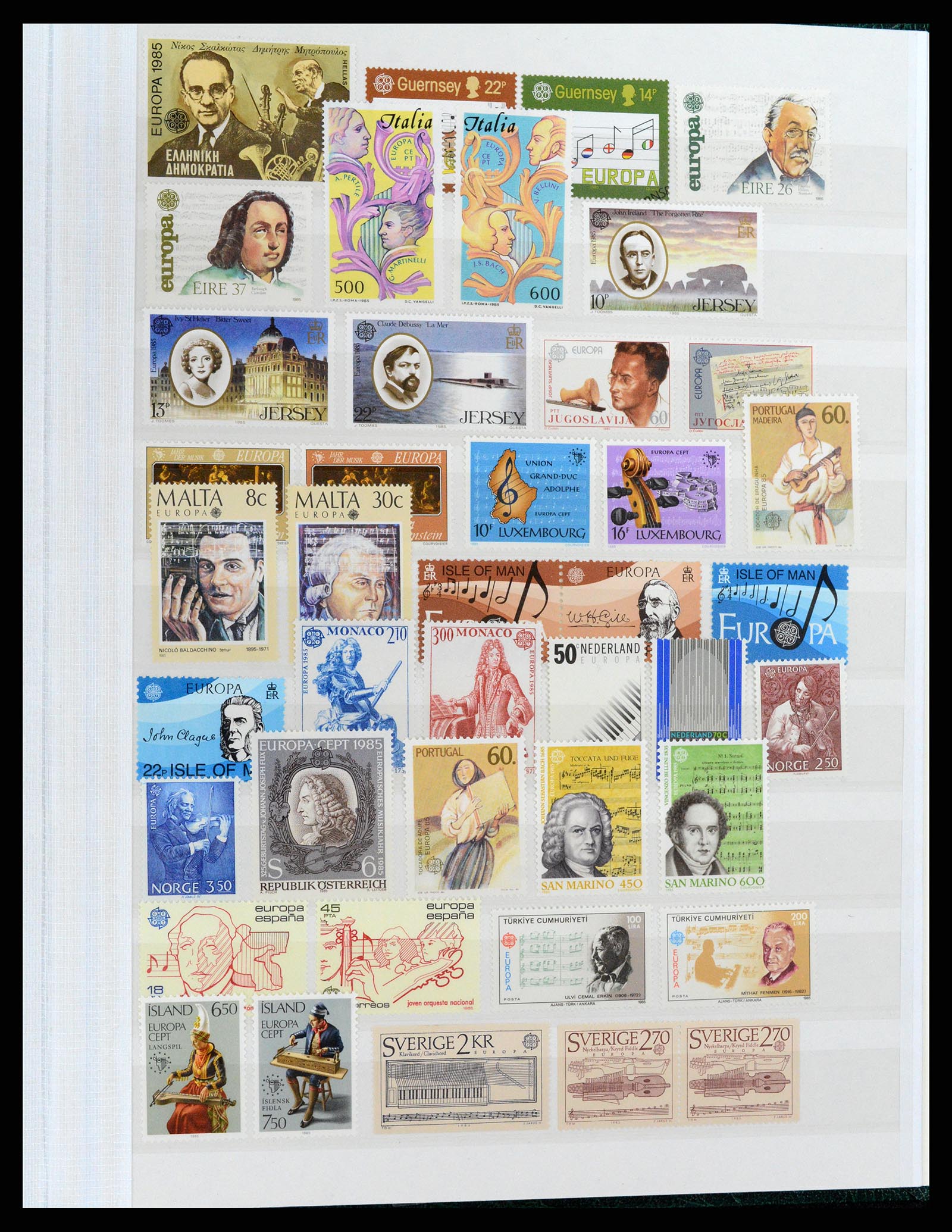 37464 031 - Postzegelverzameling 37464 Europa CEPT 1956-2011.