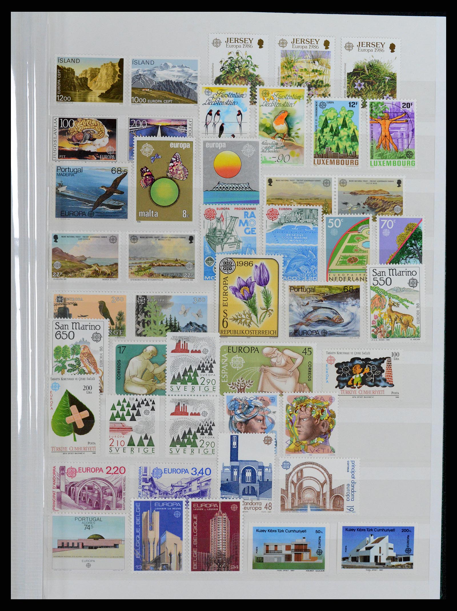 37464 033 - Postzegelverzameling 37464 Europa CEPT 1956-2011.