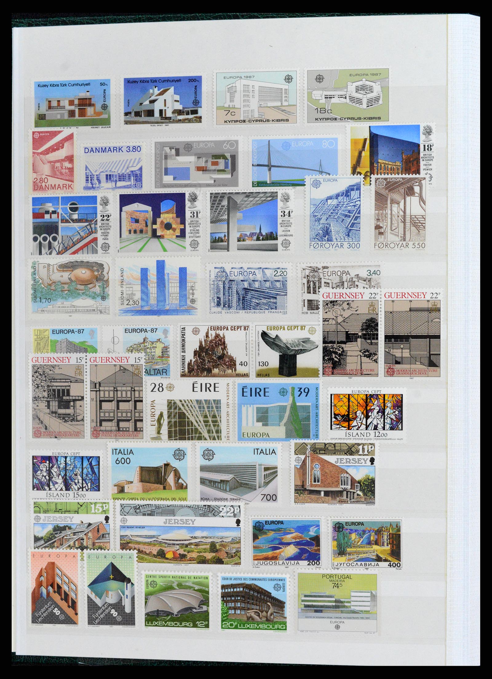 37464 034 - Postzegelverzameling 37464 Europa CEPT 1956-2011.