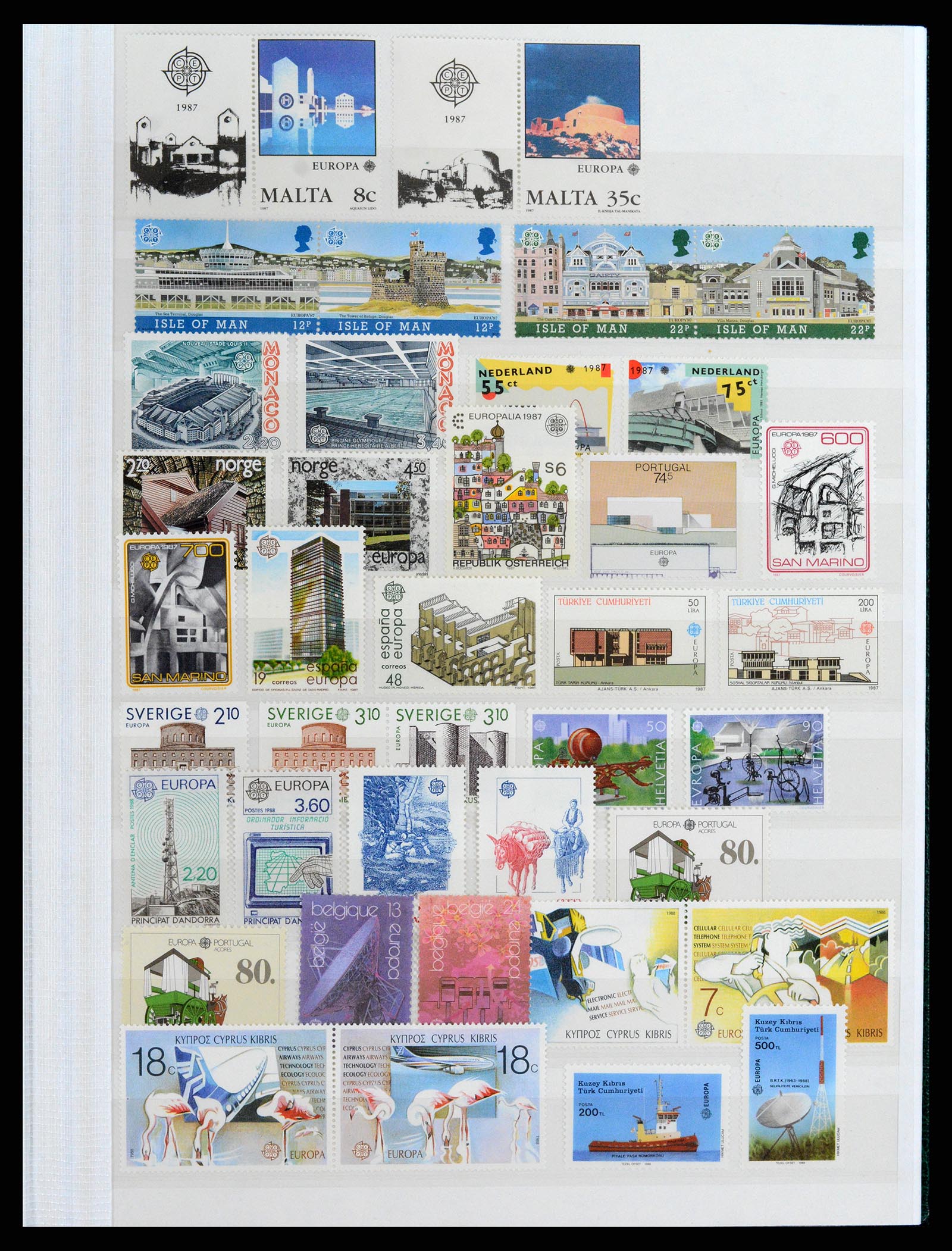 37464 035 - Postzegelverzameling 37464 Europa CEPT 1956-2011.