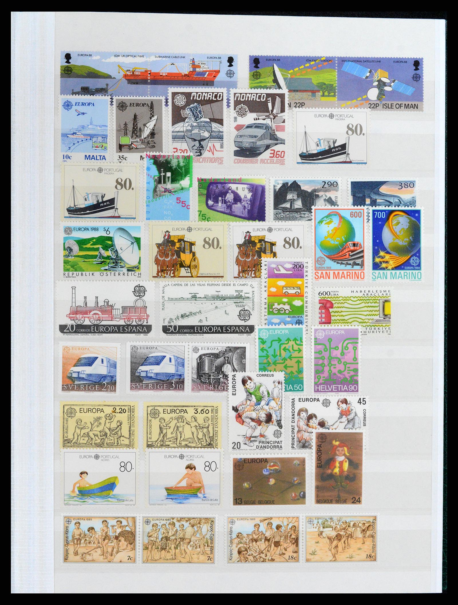 37464 037 - Postzegelverzameling 37464 Europa CEPT 1956-2011.