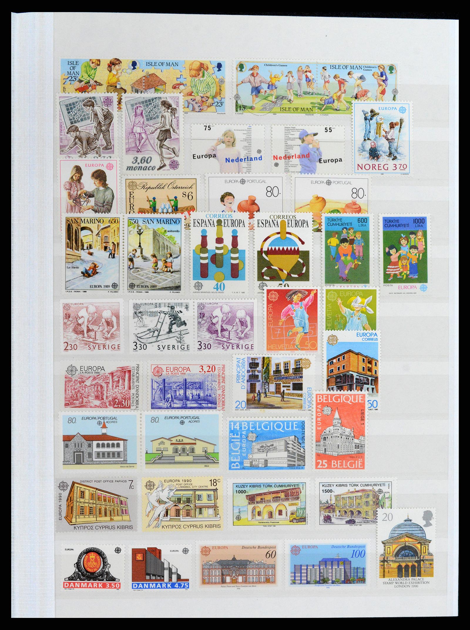 37464 038 - Postzegelverzameling 37464 Europa CEPT 1956-2011.