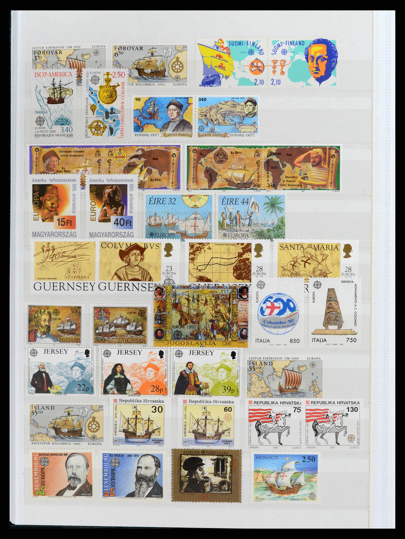 37464 044 - Postzegelverzameling 37464 Europa CEPT 1956-2011.