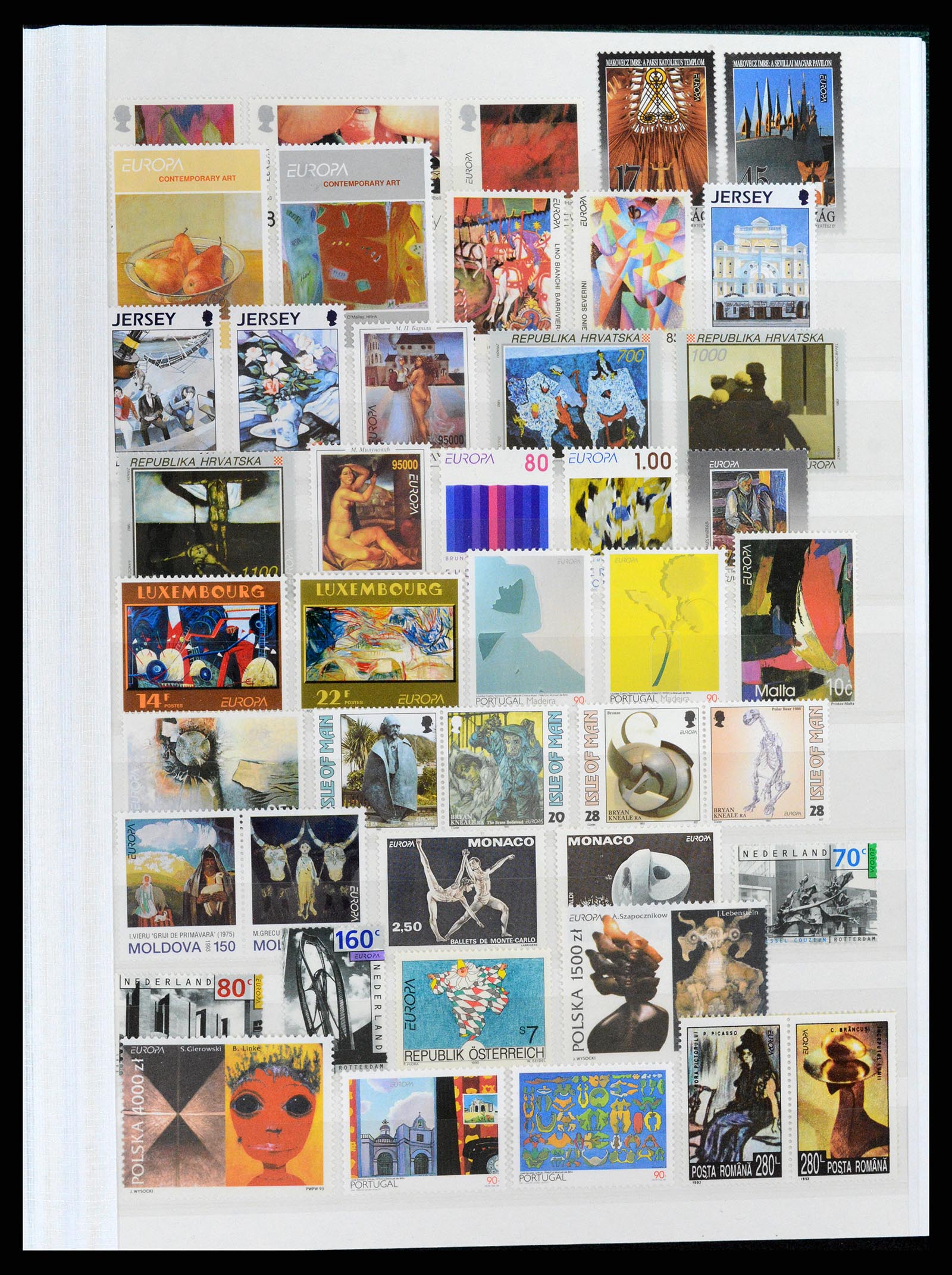 37464 047 - Postzegelverzameling 37464 Europa CEPT 1956-2011.