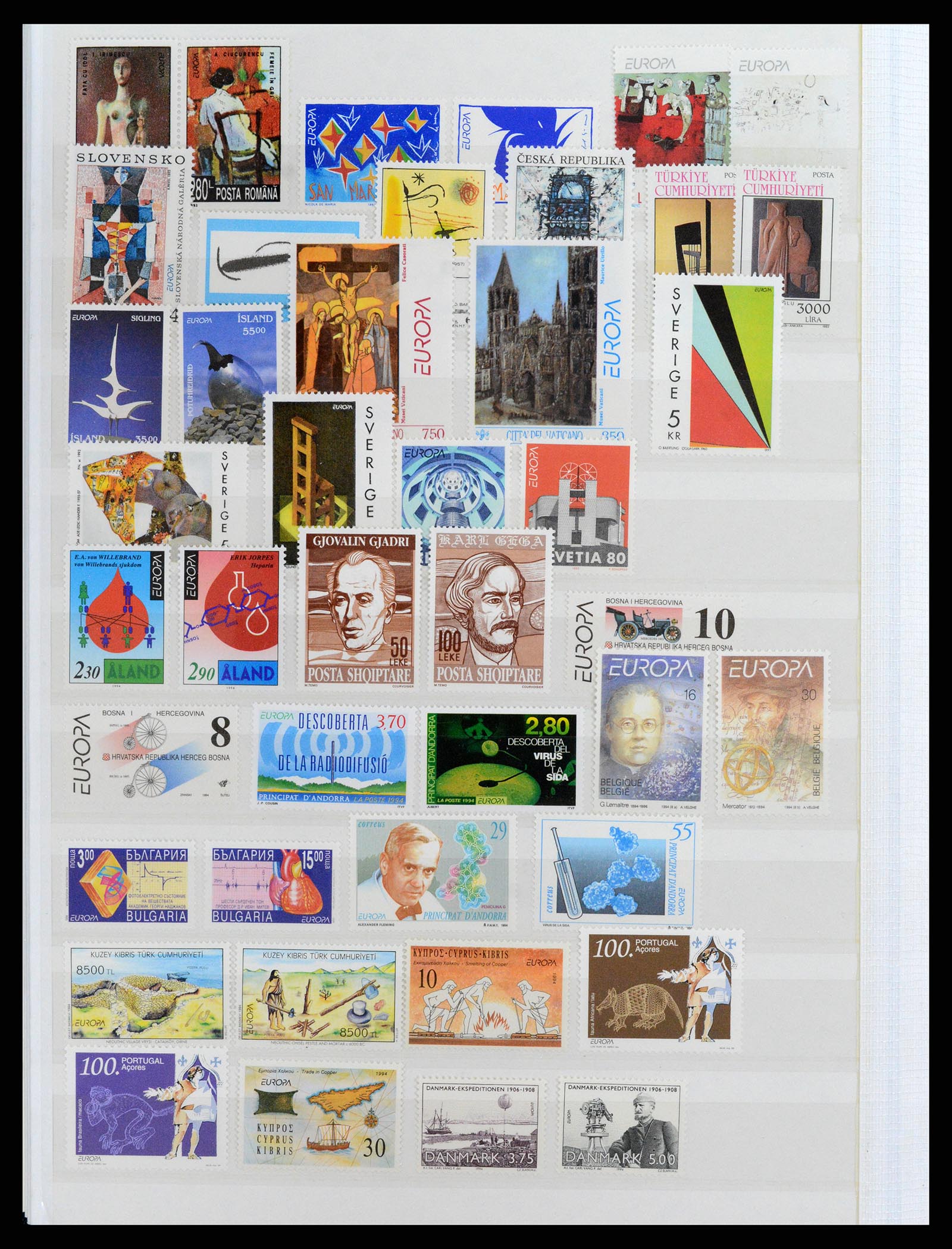 37464 048 - Postzegelverzameling 37464 Europa CEPT 1956-2011.