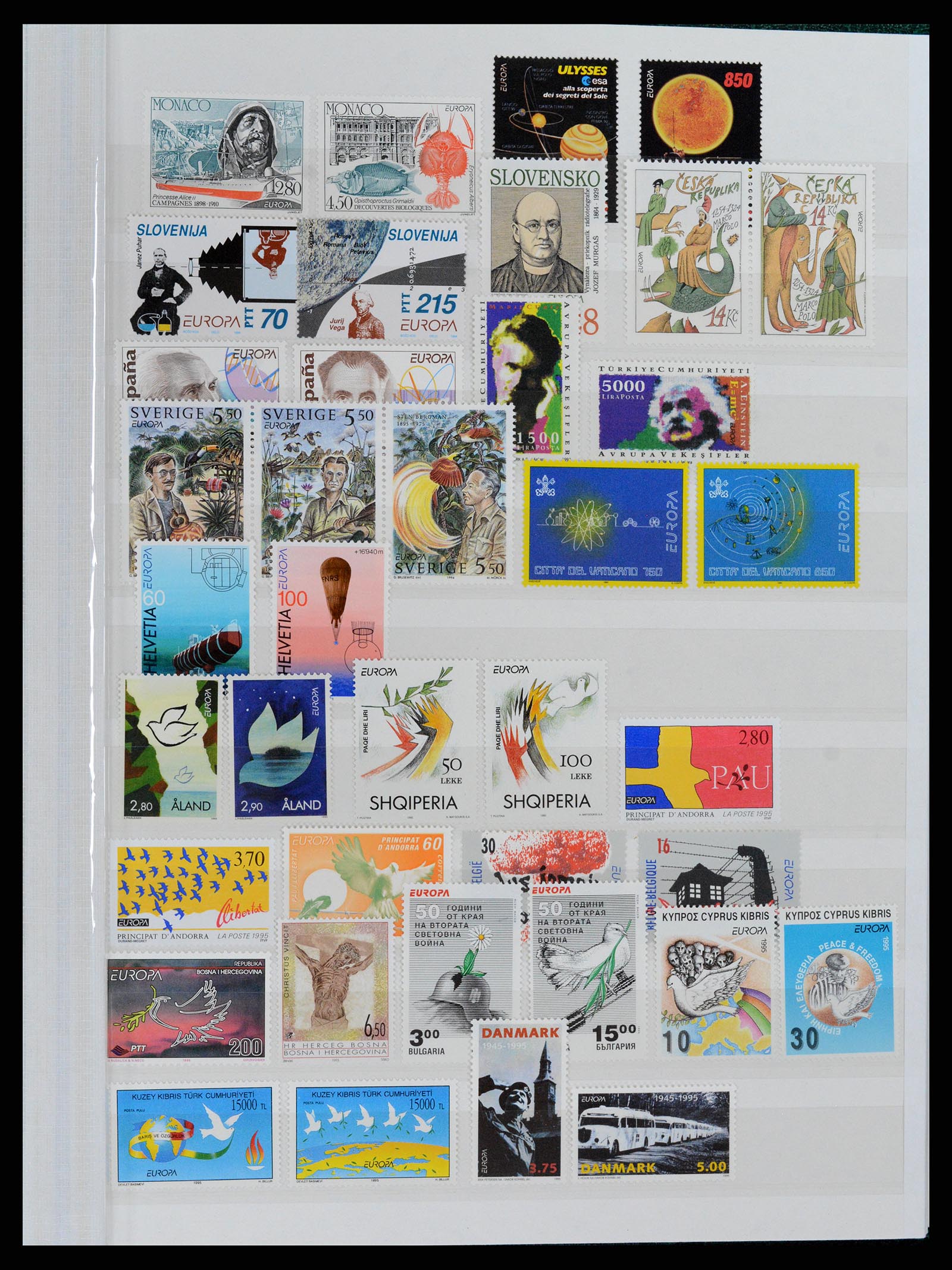 37464 051 - Postzegelverzameling 37464 Europa CEPT 1956-2011.