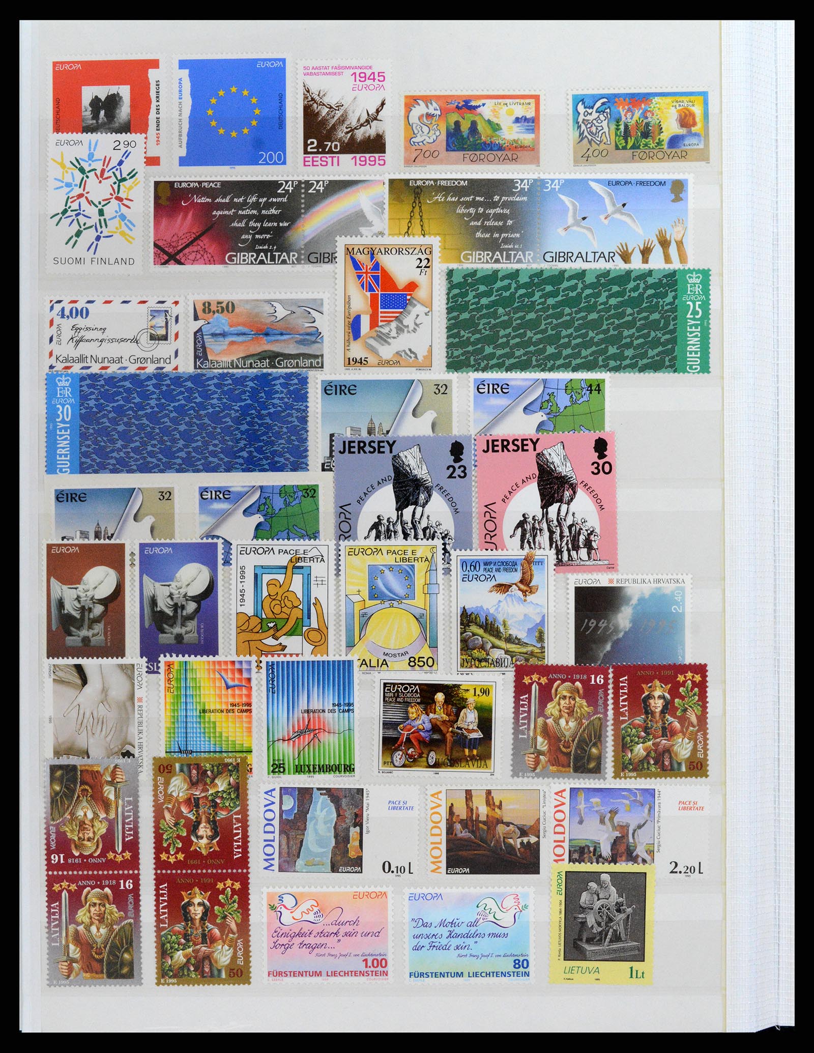 37464 052 - Postzegelverzameling 37464 Europa CEPT 1956-2011.