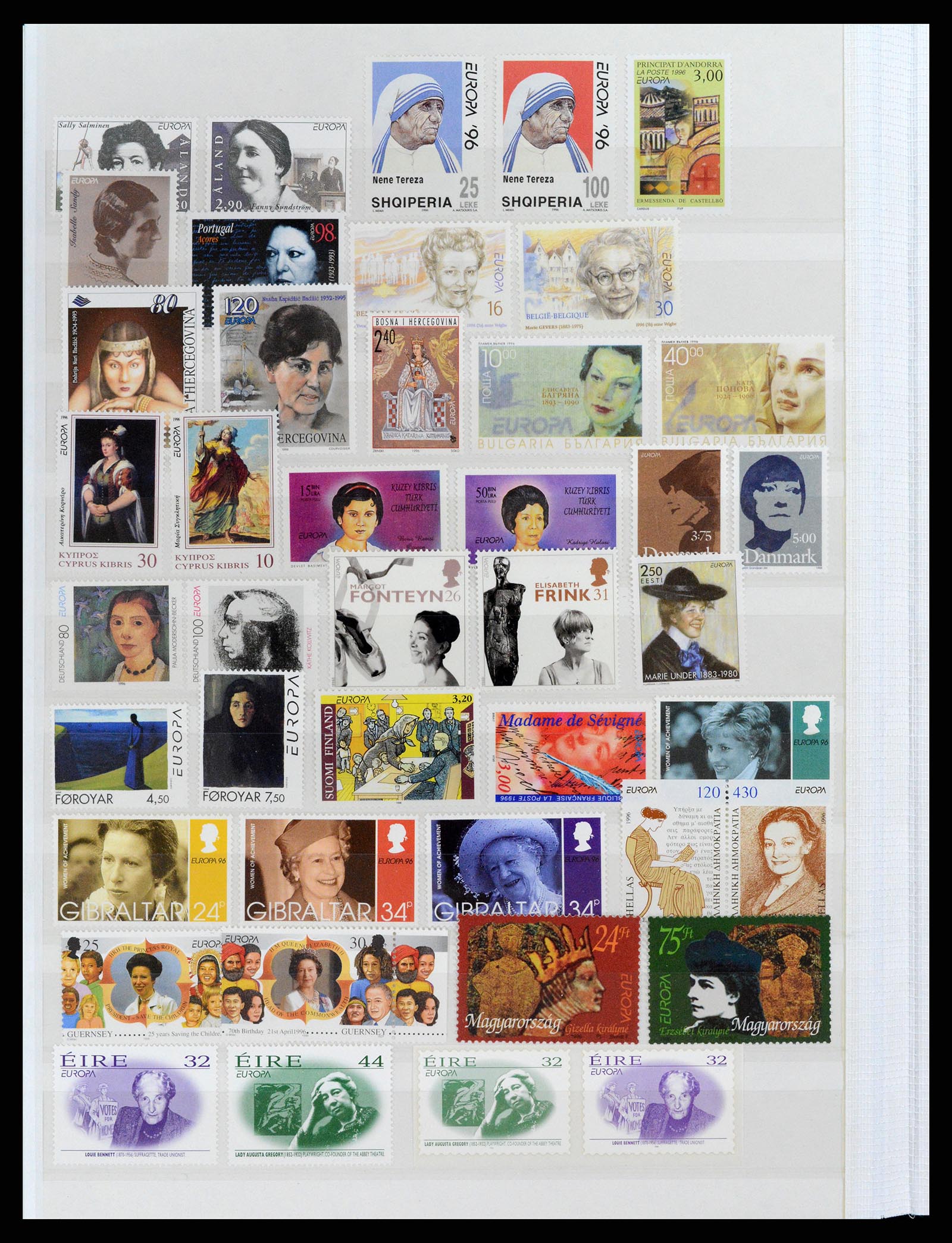 37464 054 - Postzegelverzameling 37464 Europa CEPT 1956-2011.