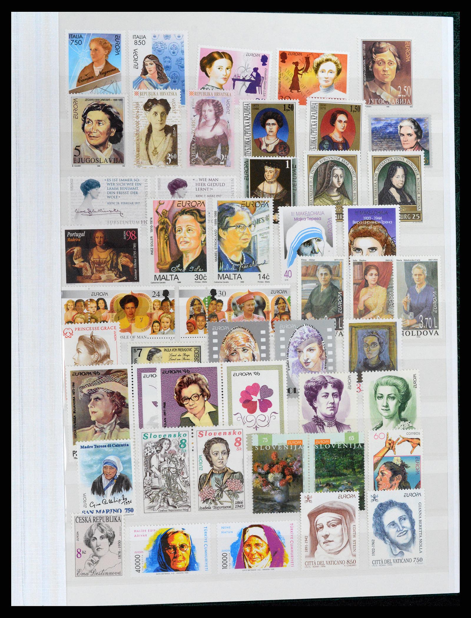 37464 055 - Postzegelverzameling 37464 Europa CEPT 1956-2011.