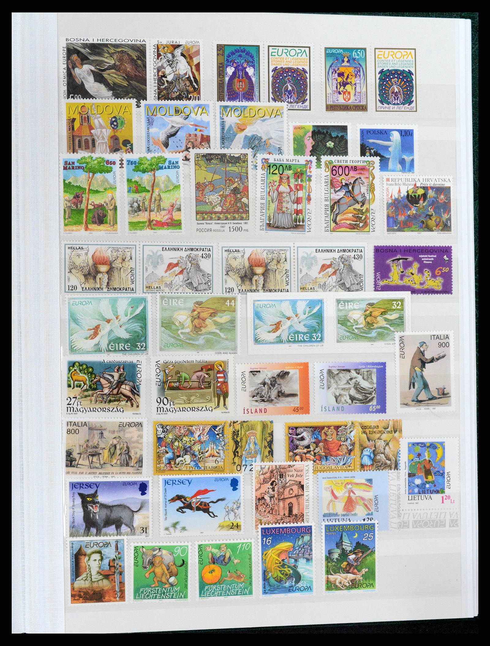 37464 056 - Postzegelverzameling 37464 Europa CEPT 1956-2011.