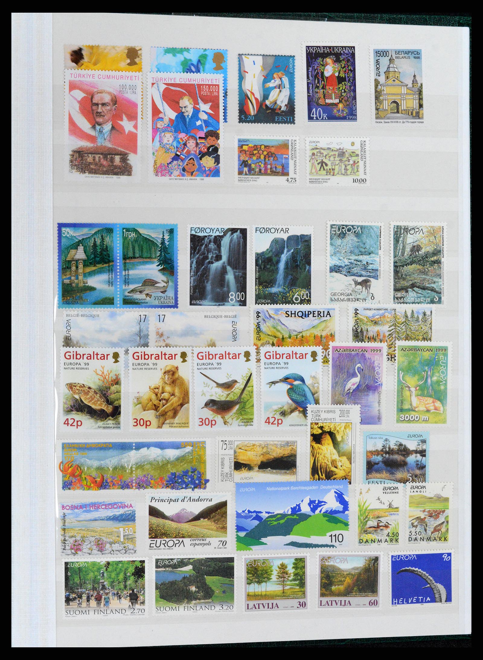 37464 060 - Postzegelverzameling 37464 Europa CEPT 1956-2011.