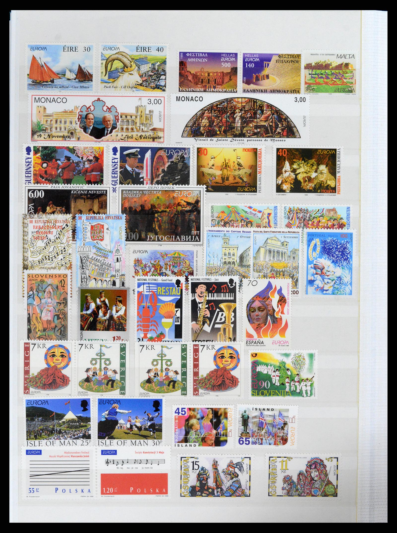 37464 061 - Postzegelverzameling 37464 Europa CEPT 1956-2011.