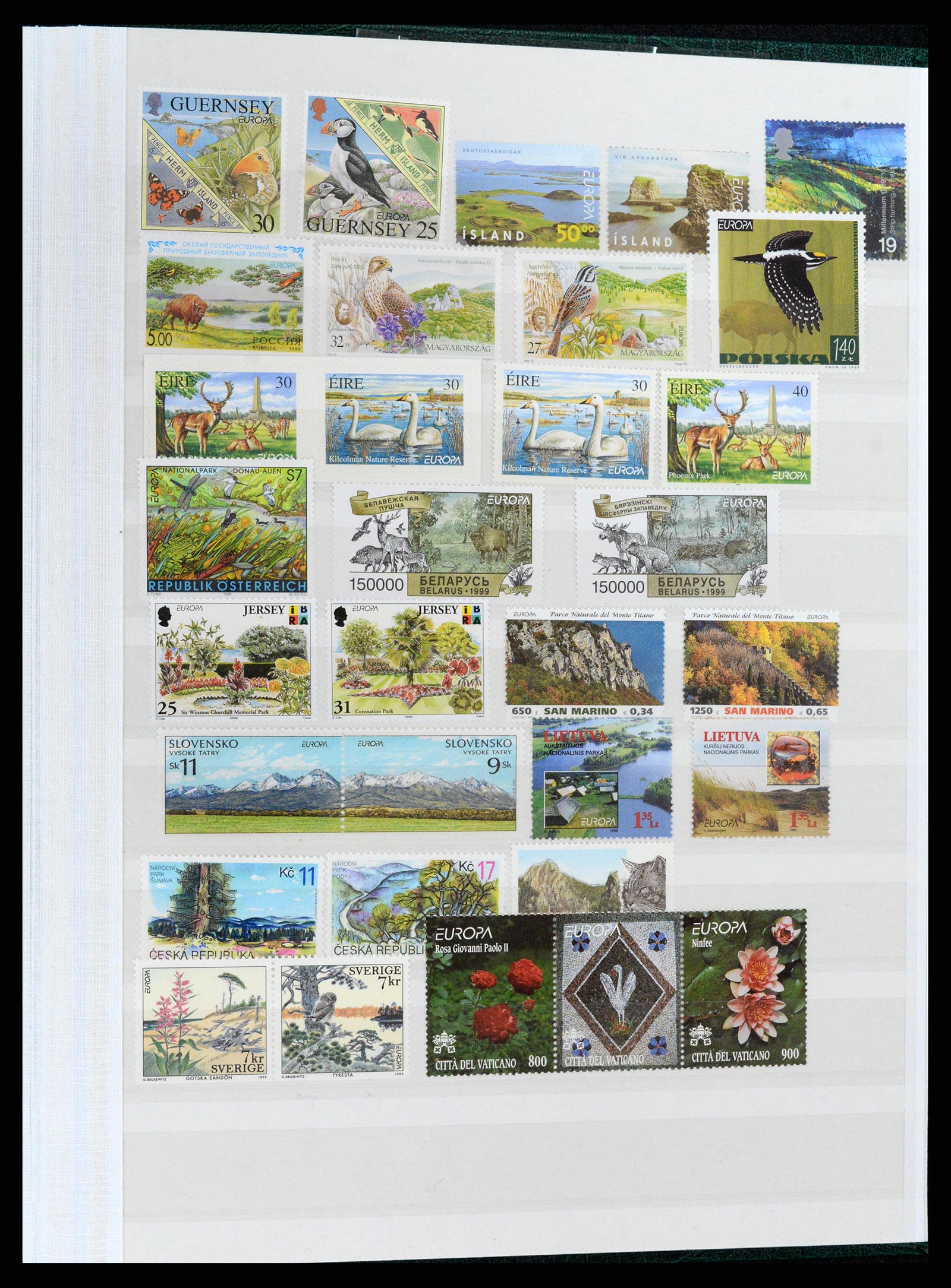 37464 063 - Postzegelverzameling 37464 Europa CEPT 1956-2011.