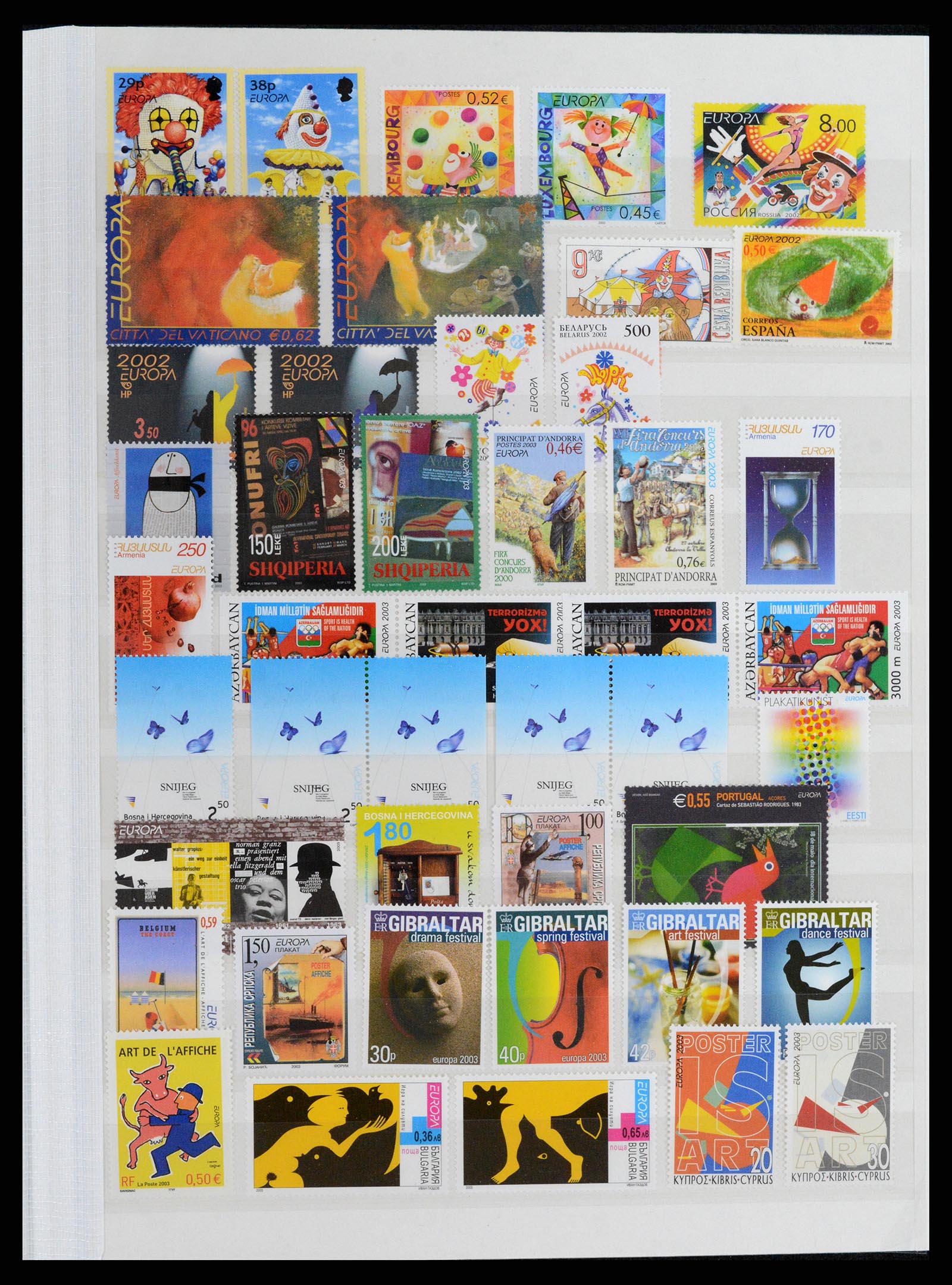 37464 070 - Postzegelverzameling 37464 Europa CEPT 1956-2011.