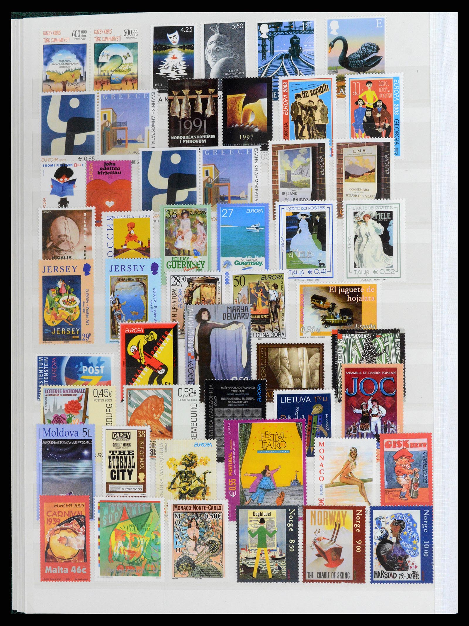 37464 071 - Postzegelverzameling 37464 Europa CEPT 1956-2011.