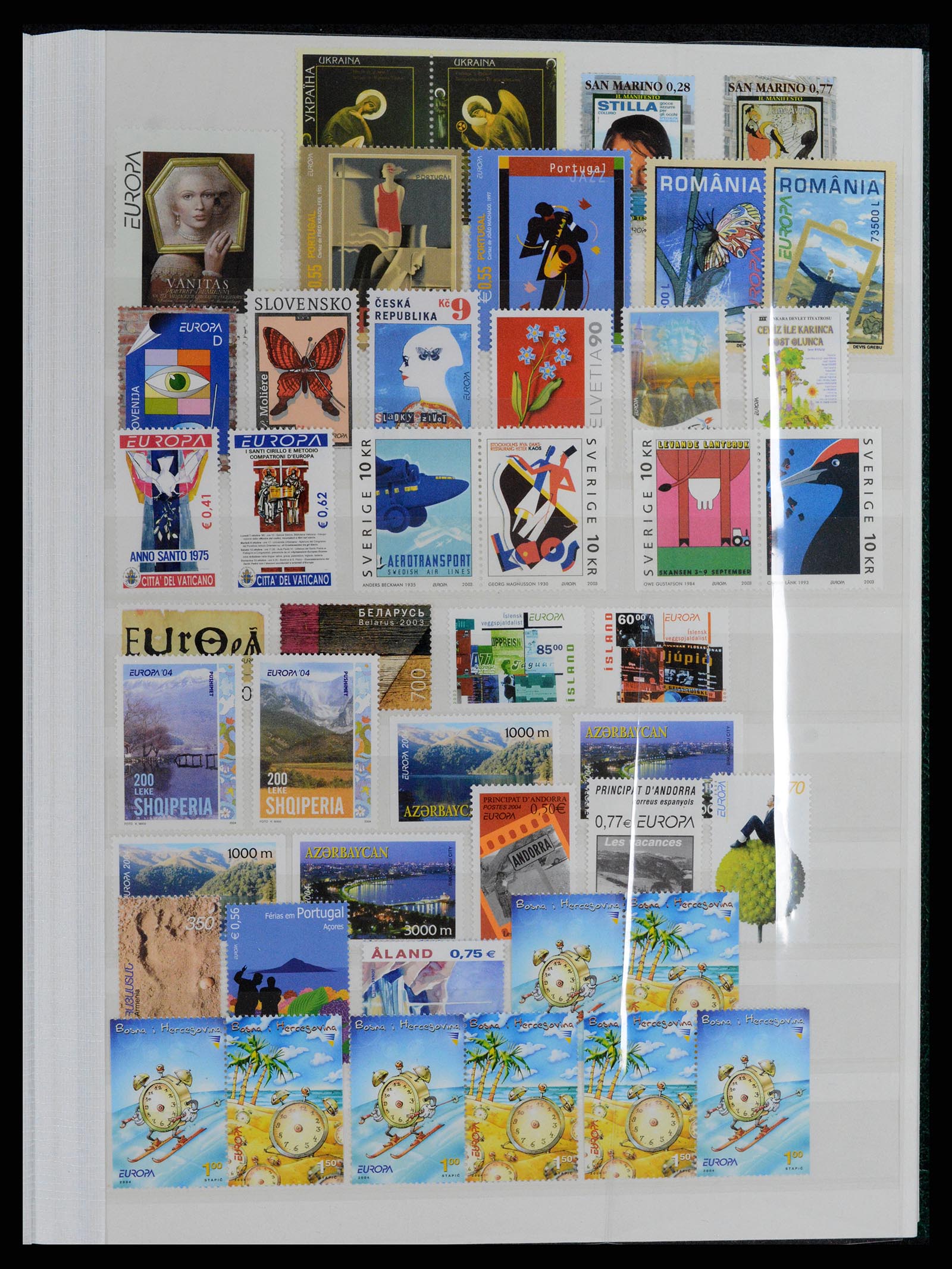 37464 072 - Postzegelverzameling 37464 Europa CEPT 1956-2011.
