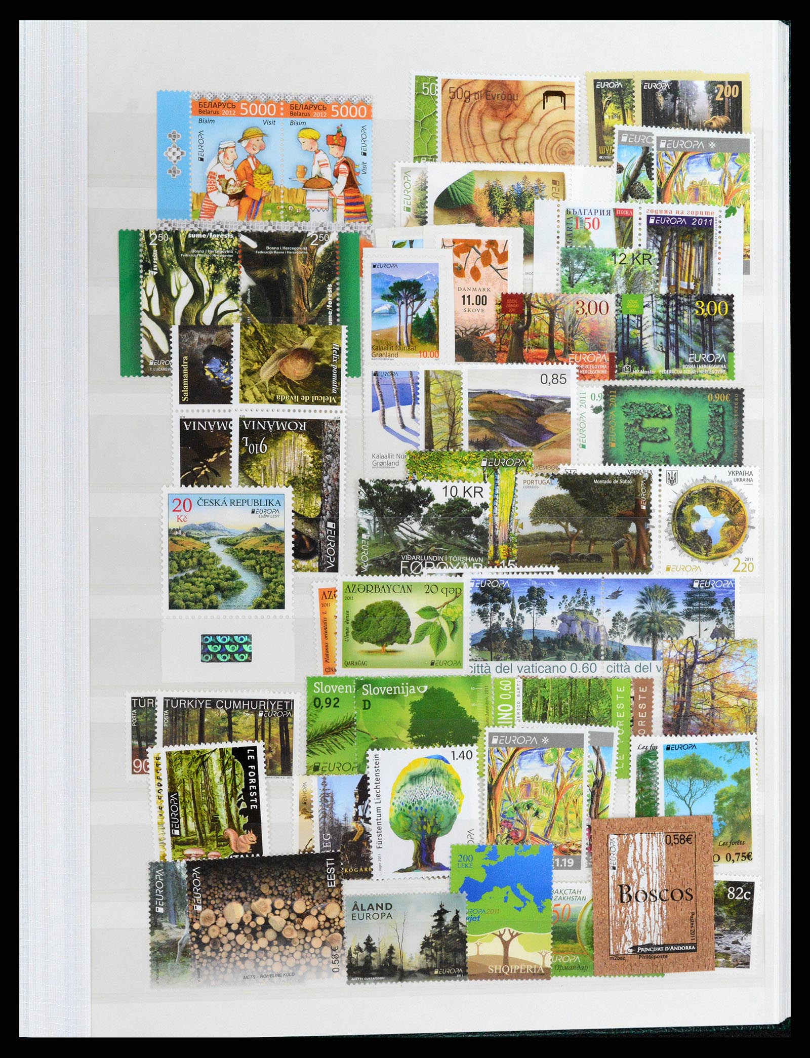37464 082 - Postzegelverzameling 37464 Europa CEPT 1956-2011.