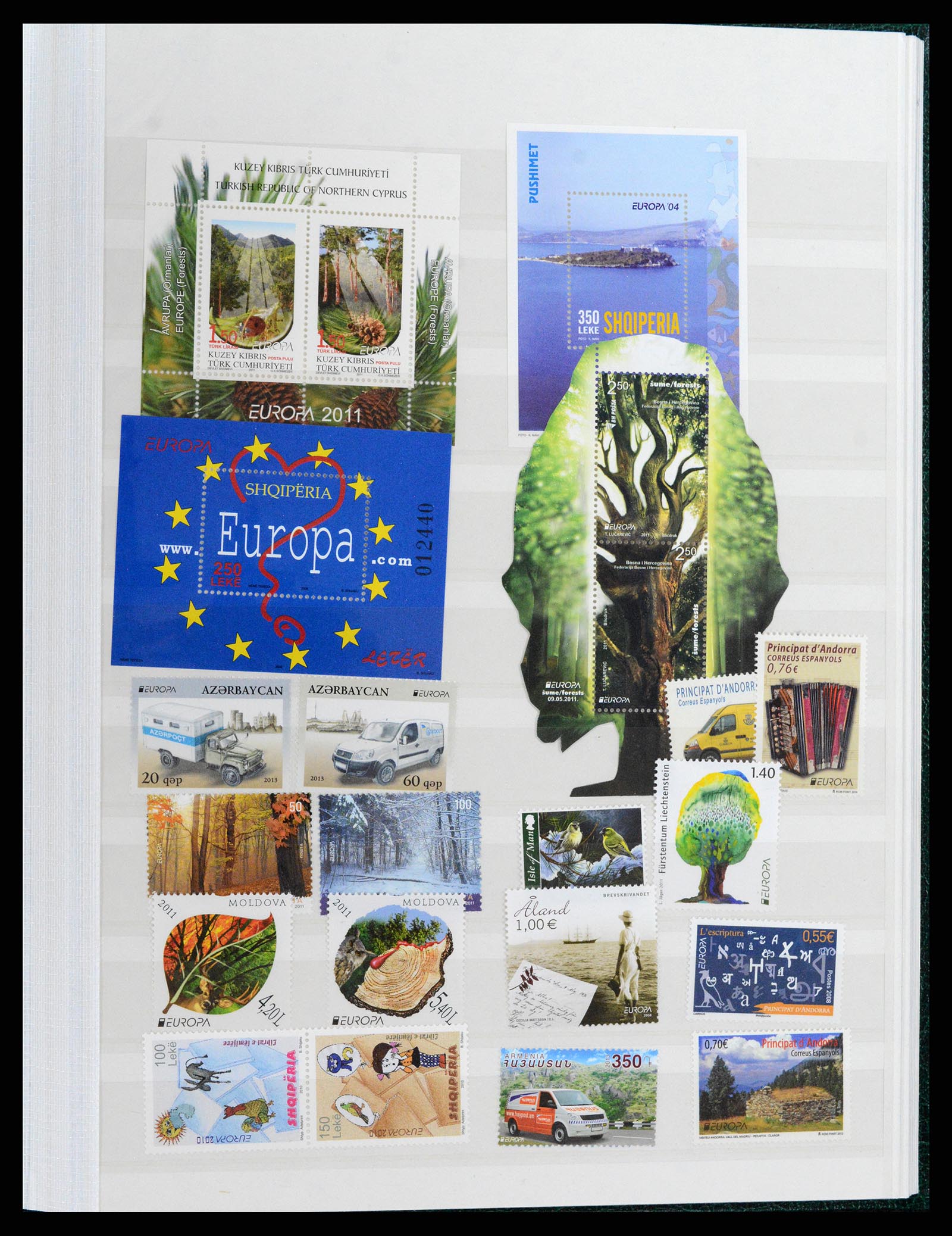 37464 084 - Postzegelverzameling 37464 Europa CEPT 1956-2011.