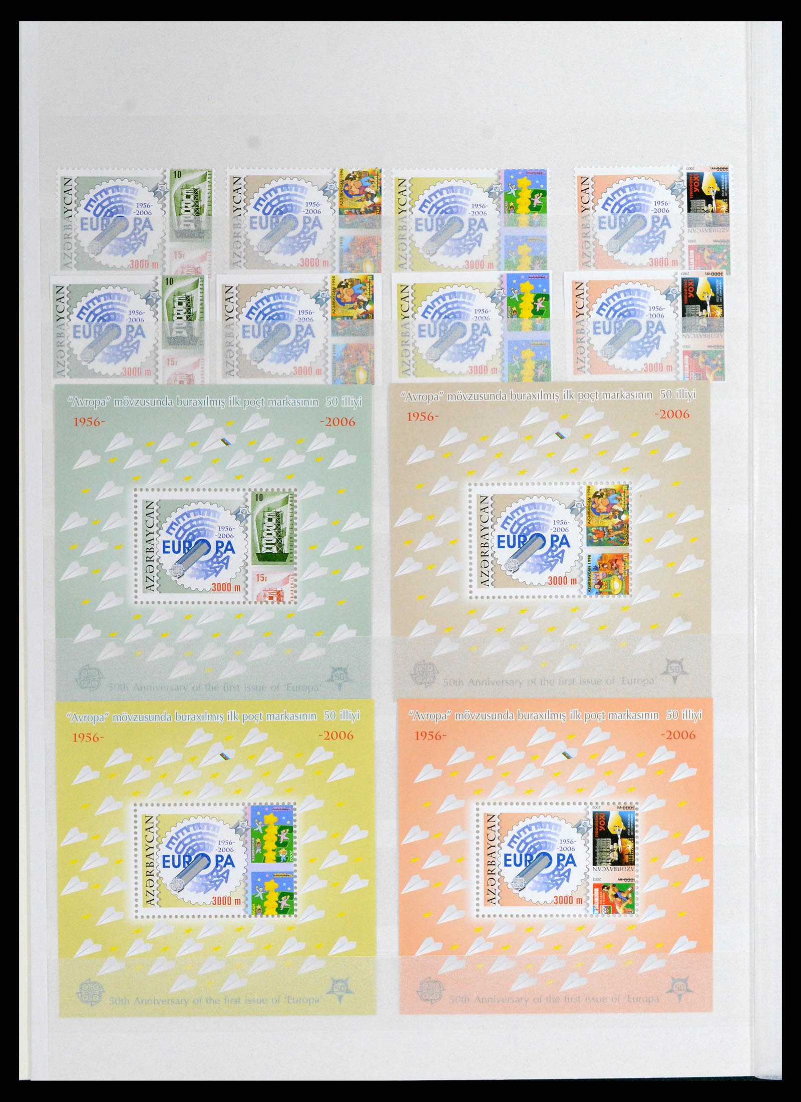 37464 086 - Postzegelverzameling 37464 Europa CEPT 1956-2011.