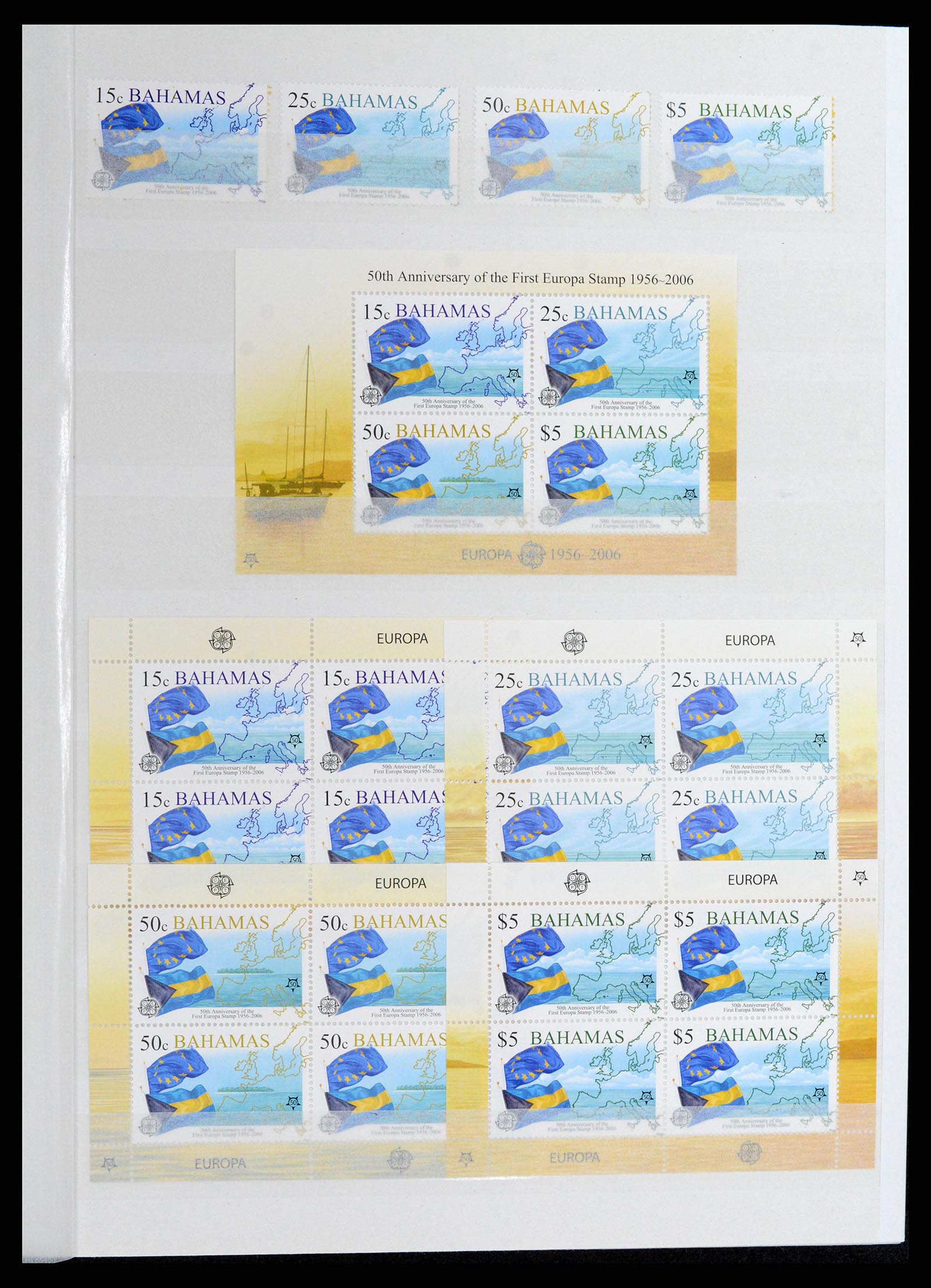 37464 087 - Postzegelverzameling 37464 Europa CEPT 1956-2011.