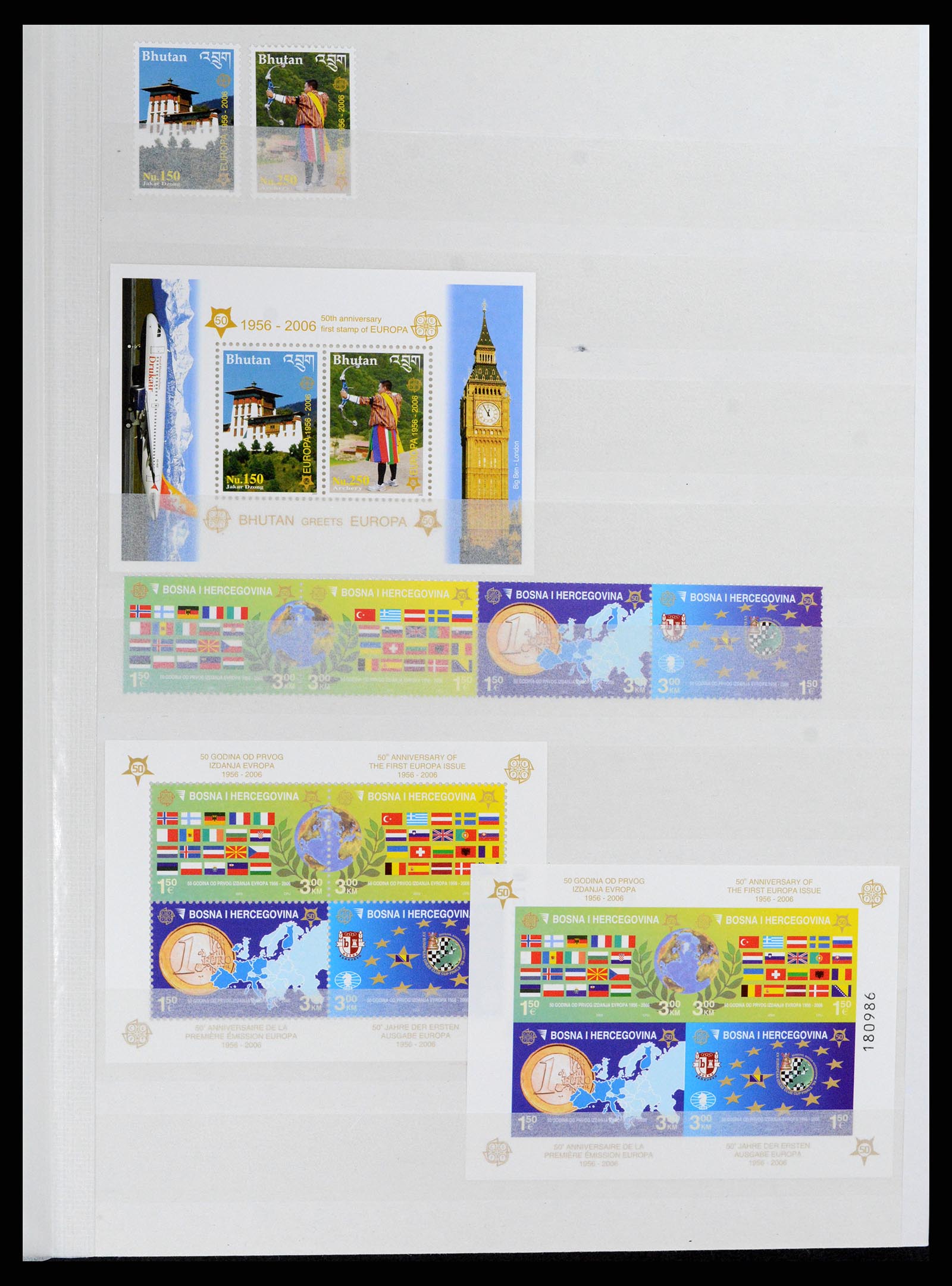 37464 089 - Postzegelverzameling 37464 Europa CEPT 1956-2011.