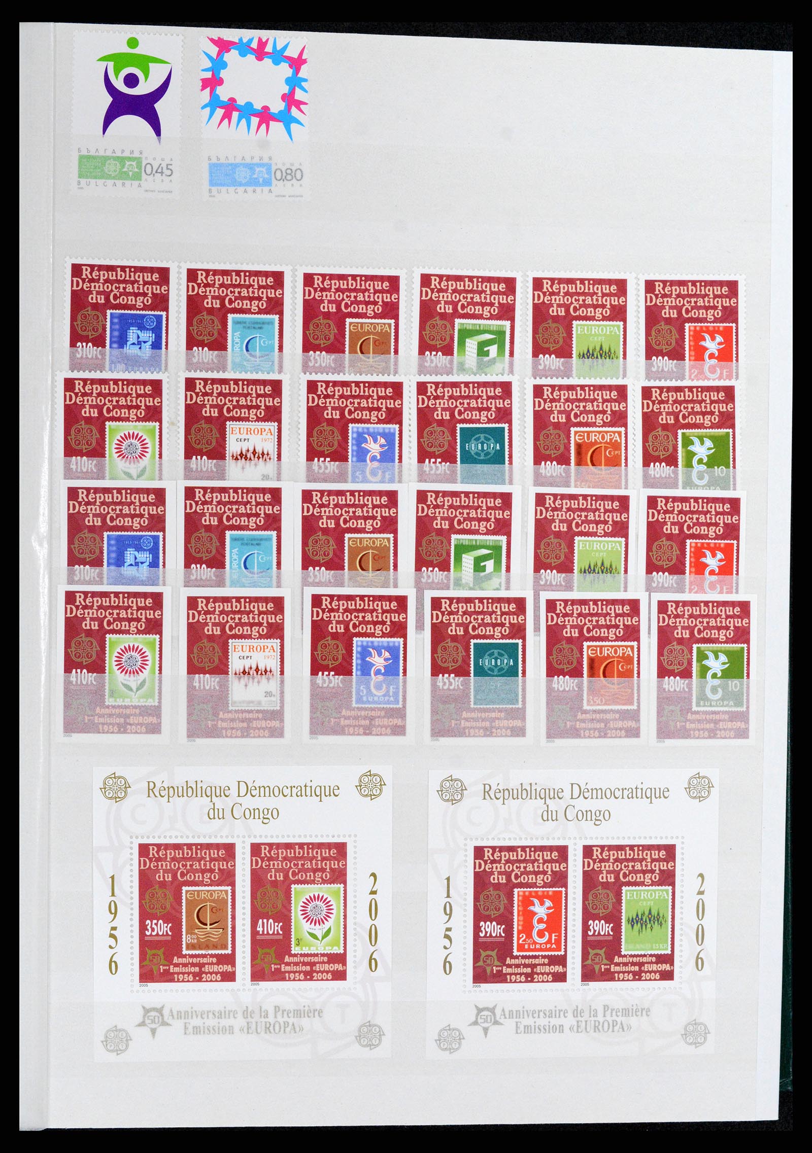 37464 091 - Postzegelverzameling 37464 Europa CEPT 1956-2011.