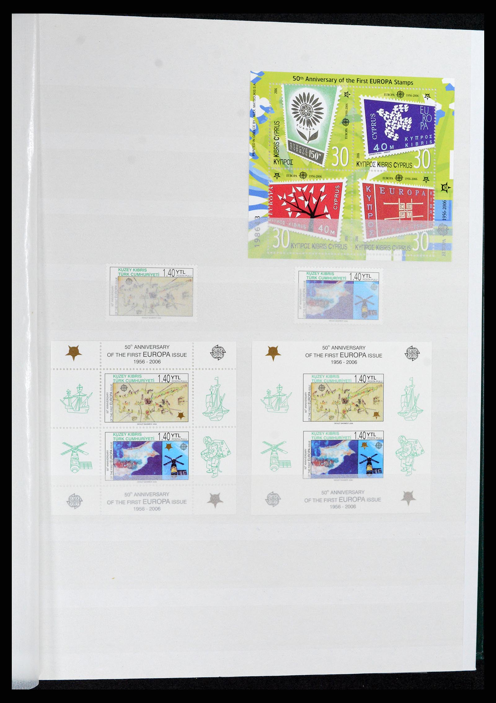 37464 094 - Postzegelverzameling 37464 Europa CEPT 1956-2011.