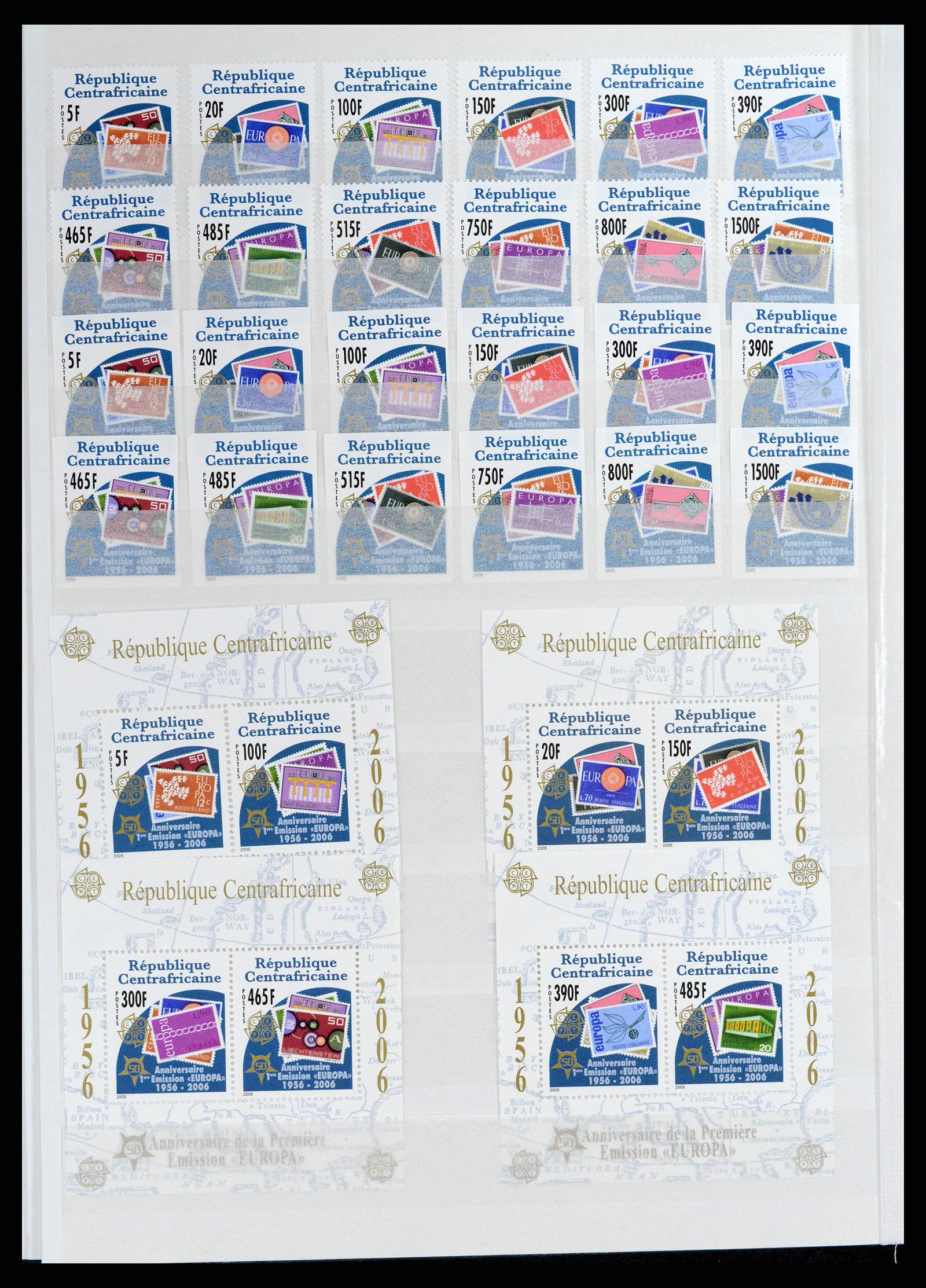 37464 096 - Postzegelverzameling 37464 Europa CEPT 1956-2011.