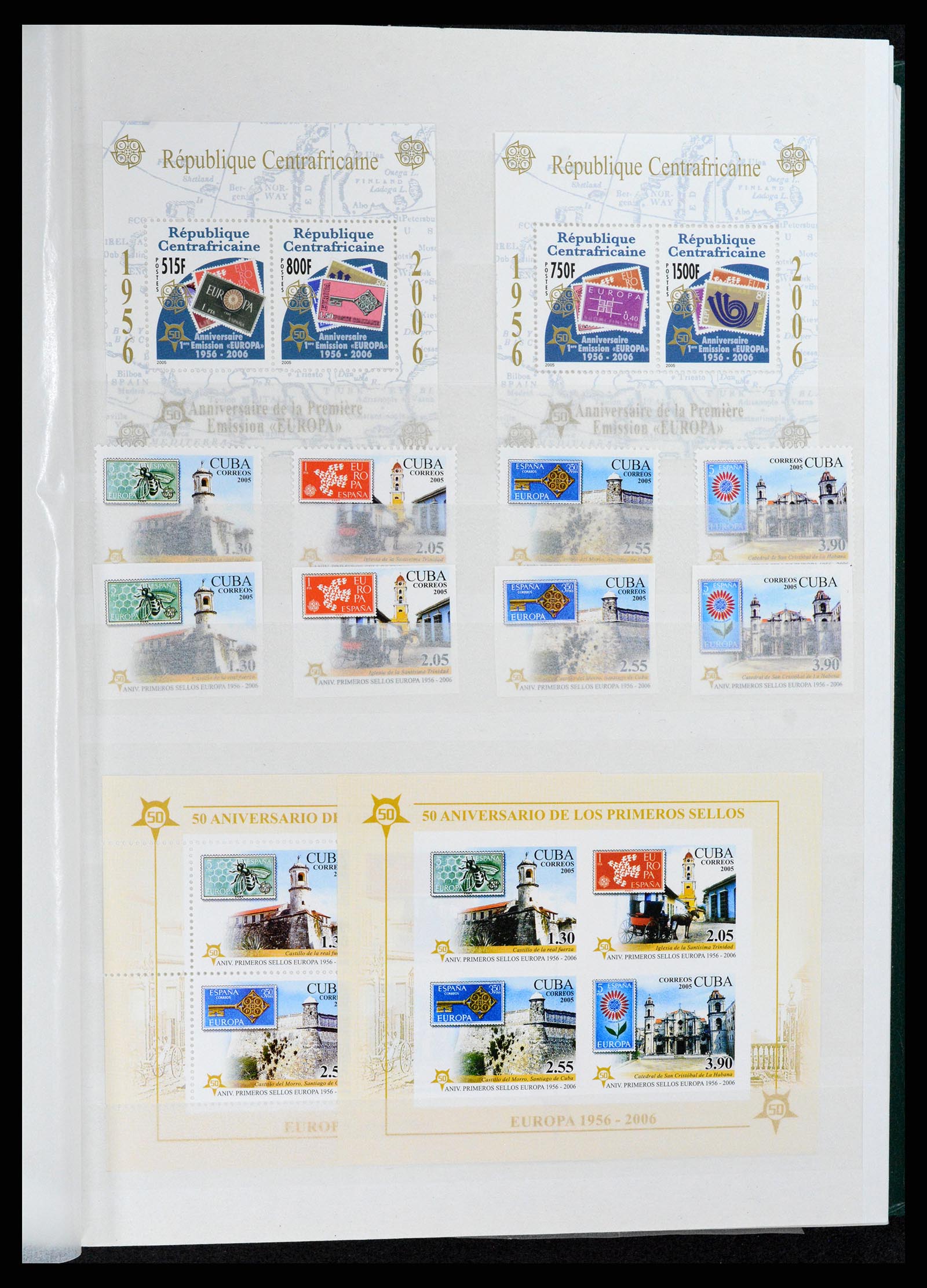 37464 097 - Postzegelverzameling 37464 Europa CEPT 1956-2011.