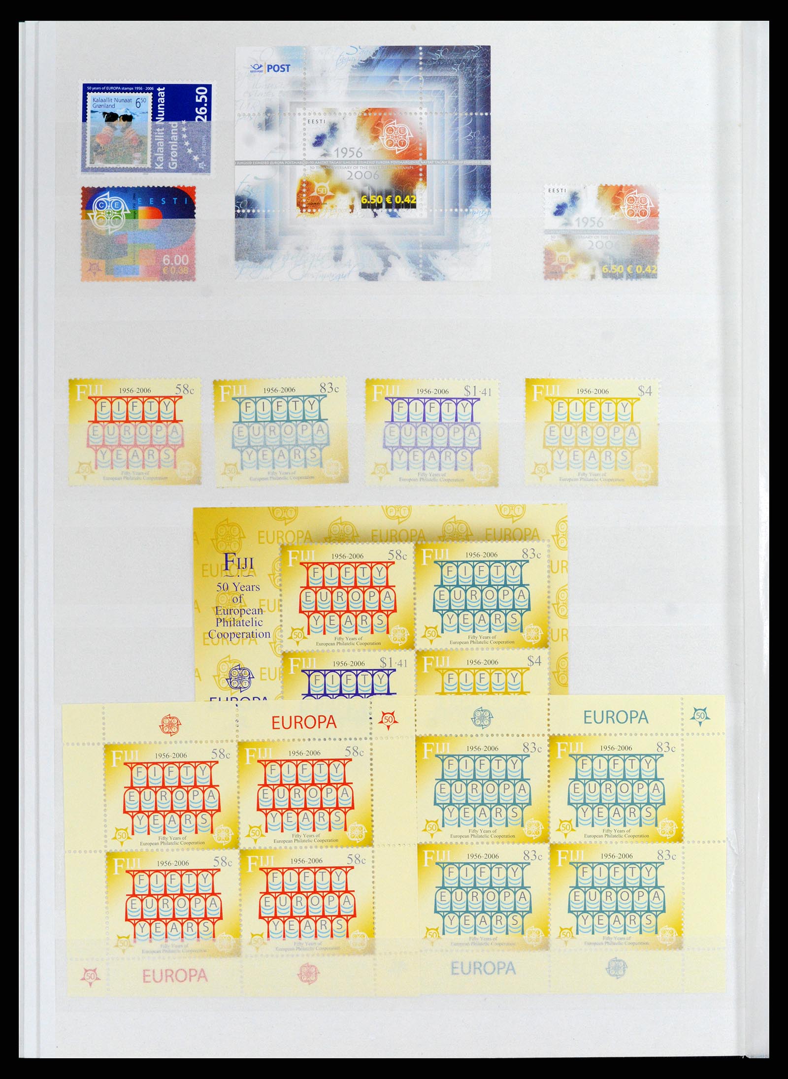 37464 098 - Postzegelverzameling 37464 Europa CEPT 1956-2011.