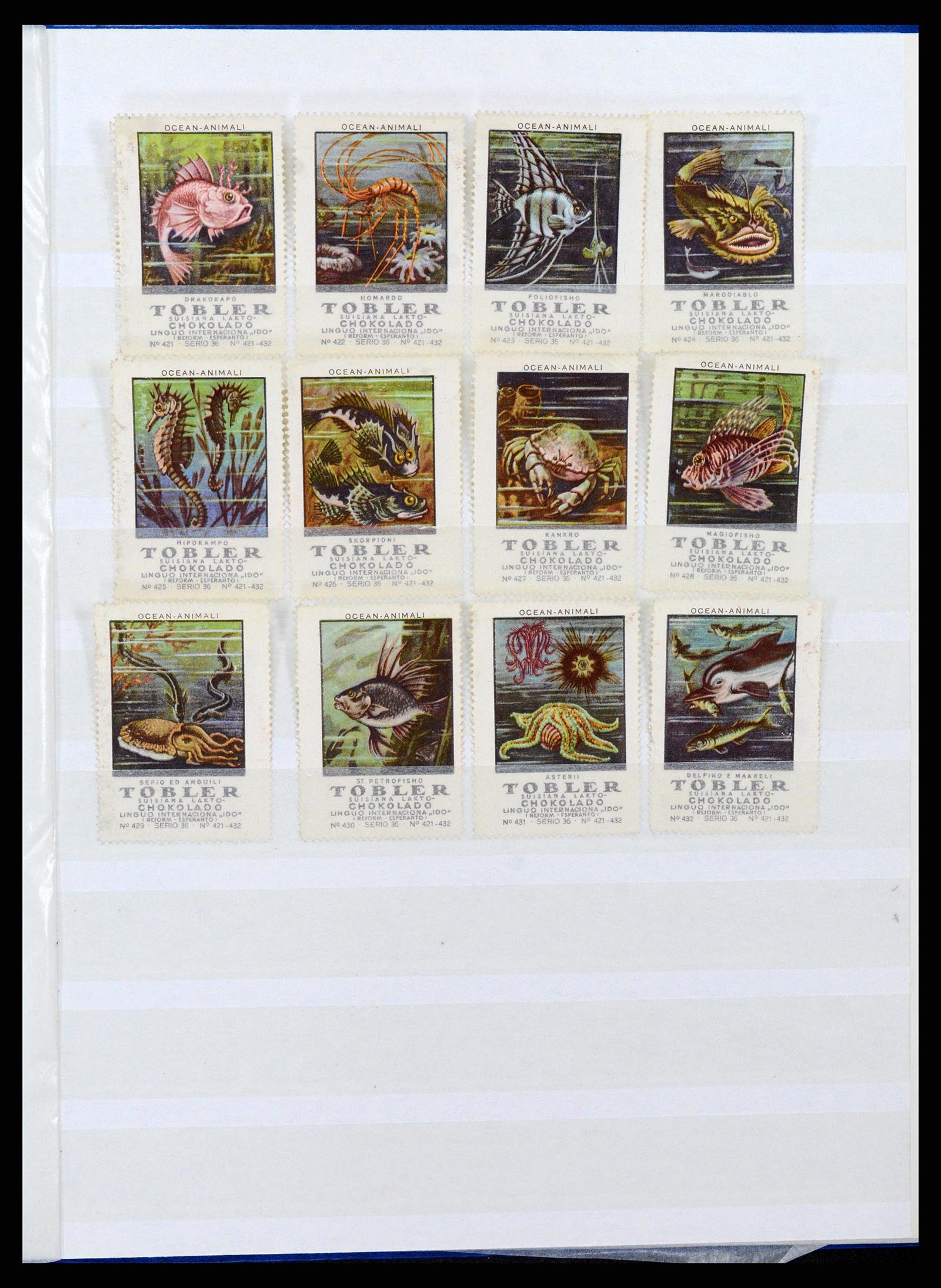 37465 012 - Postzegelverzameling 37465 Motief vissen en zeeleven t/m 2021!!