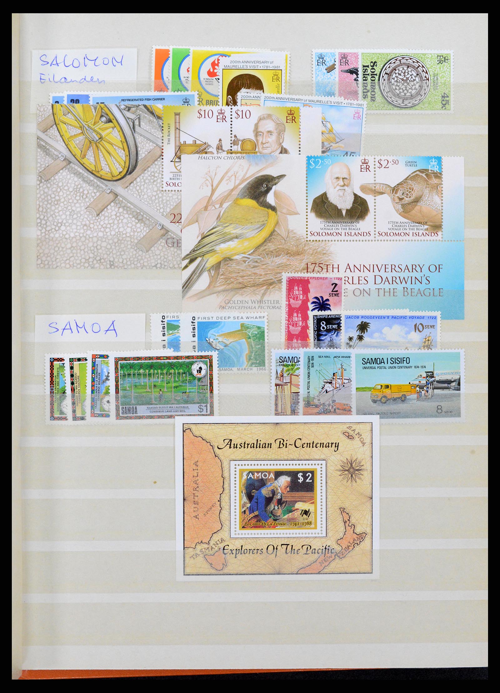 37465 025 - Stamp collection 37465 Thematics fishes and sealife till 2021!!