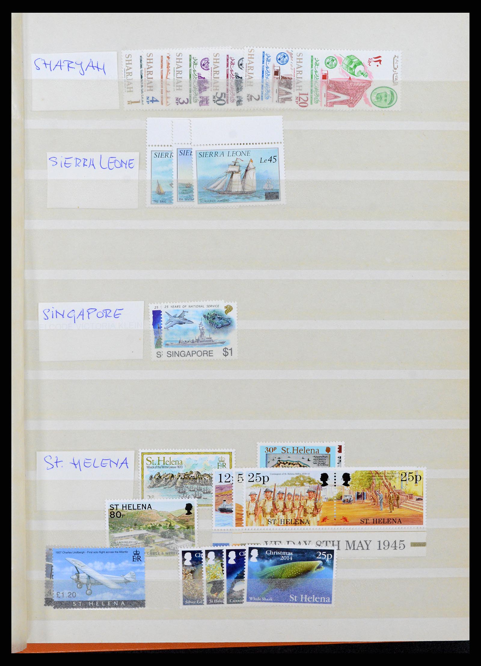 37465 026 - Stamp collection 37465 Thematics fishes and sealife till 2021!!