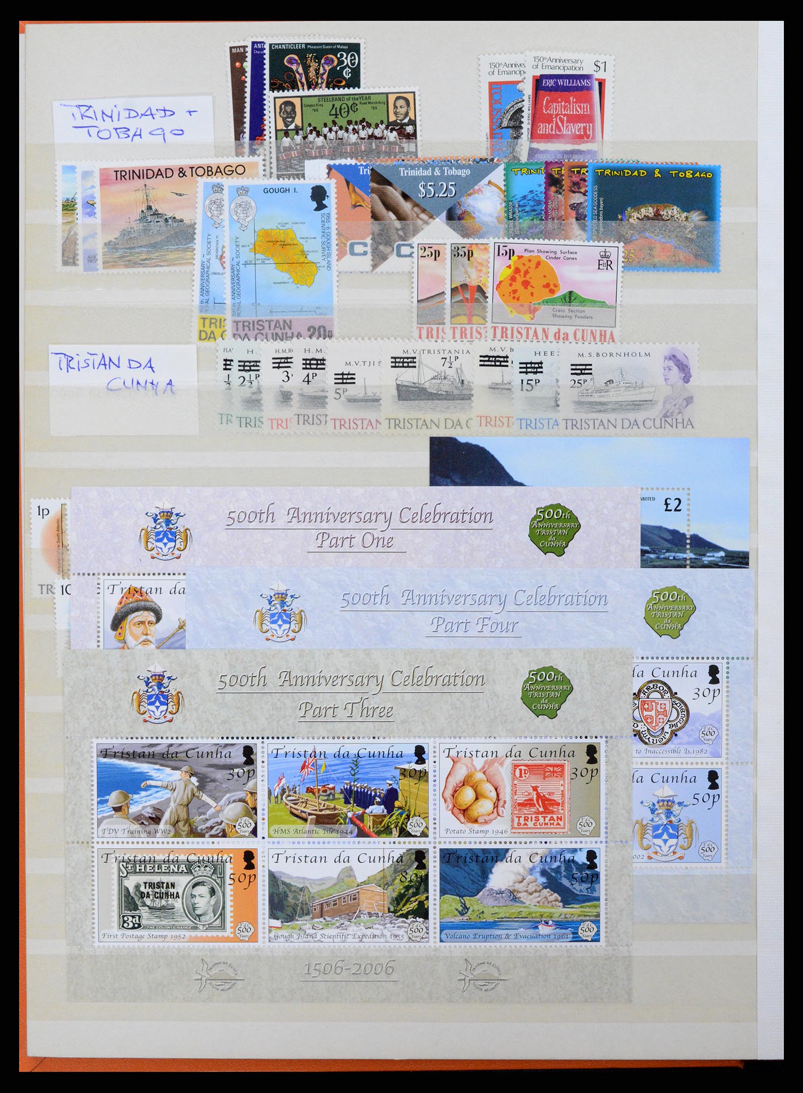 37465 035 - Stamp collection 37465 Thematics fishes and sealife till 2021!!
