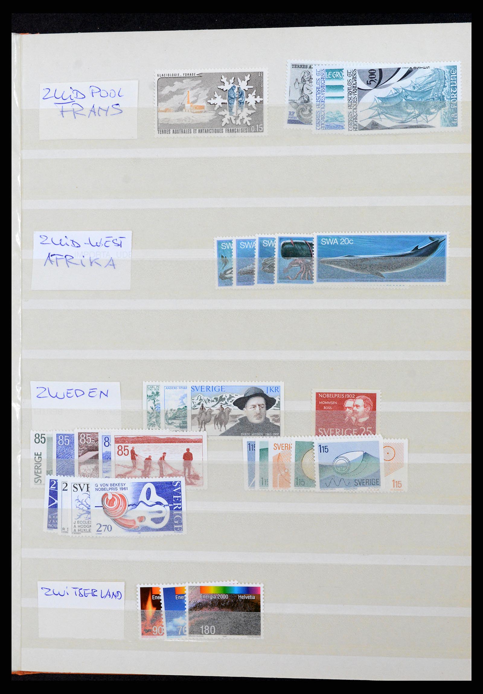 37465 043 - Stamp collection 37465 Thematics fishes and sealife till 2021!!