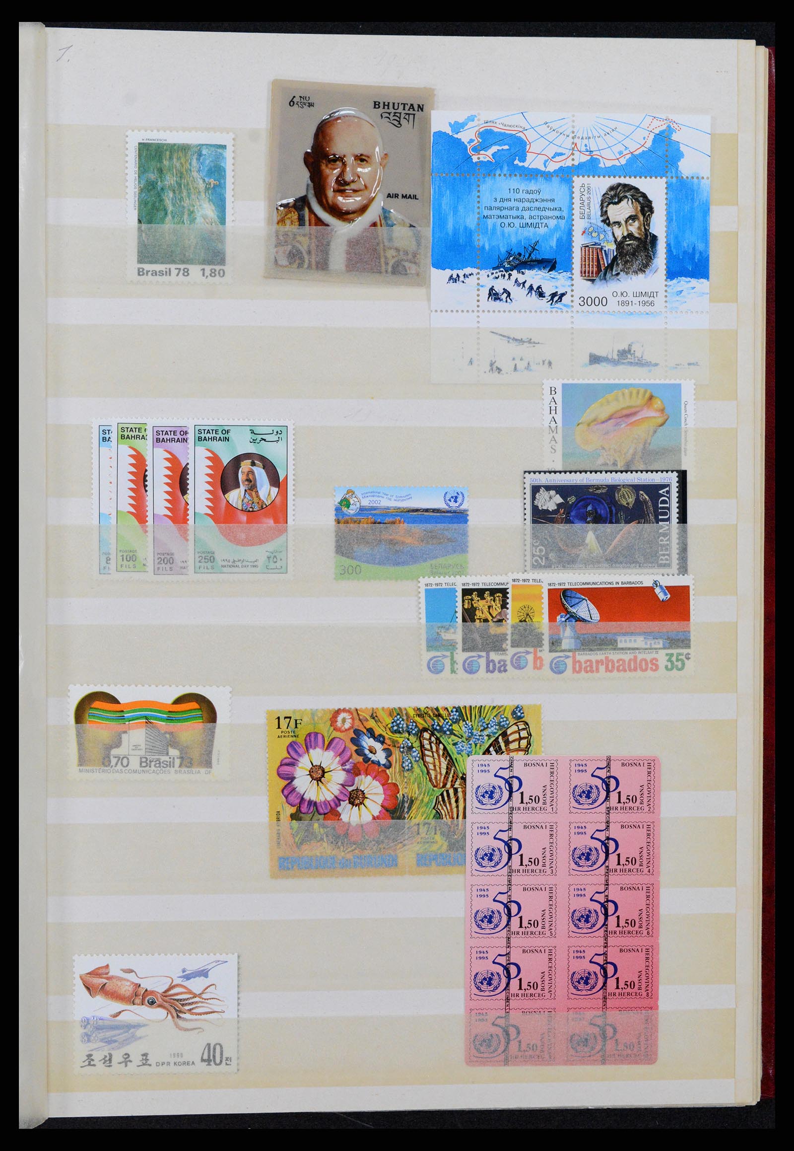 37465 045 - Stamp collection 37465 Thematics fishes and sealife till 2021!!
