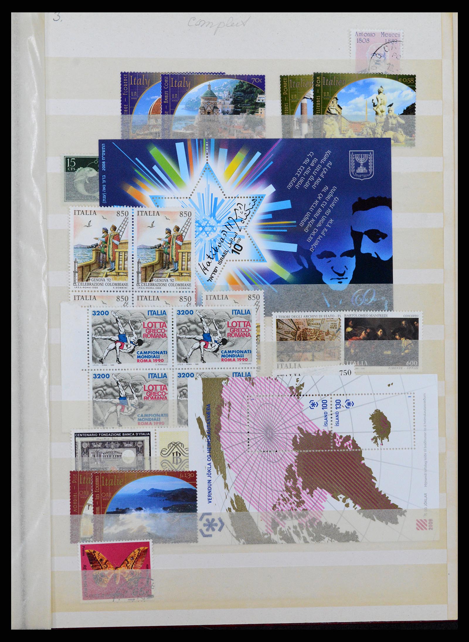 37465 056 - Stamp collection 37465 Thematics fishes and sealife till 2021!!