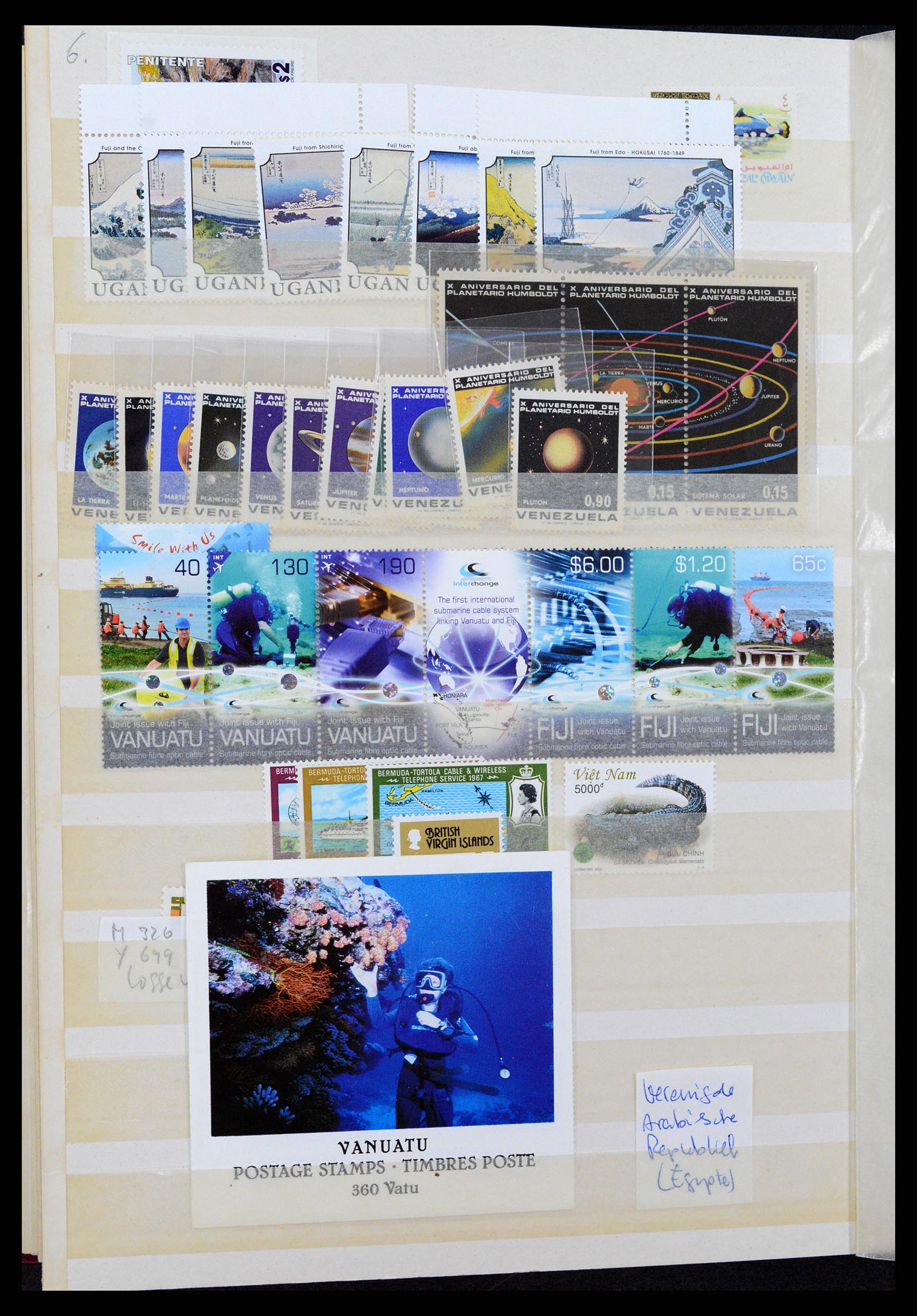 37465 065 - Stamp collection 37465 Thematics fishes and sealife till 2021!!