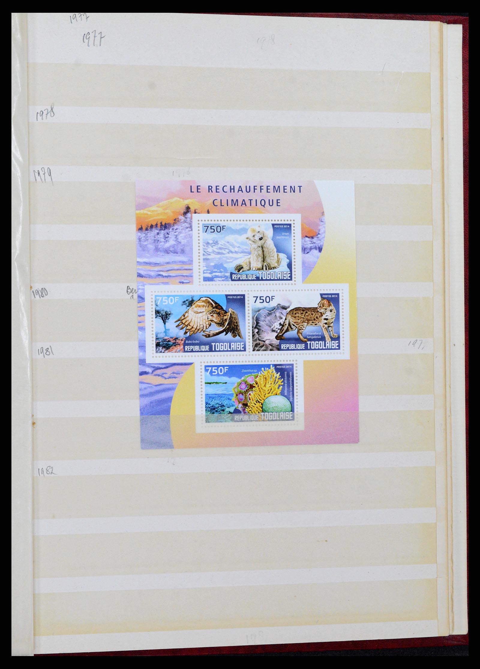 37465 069 - Stamp collection 37465 Thematics fishes and sealife till 2021!!