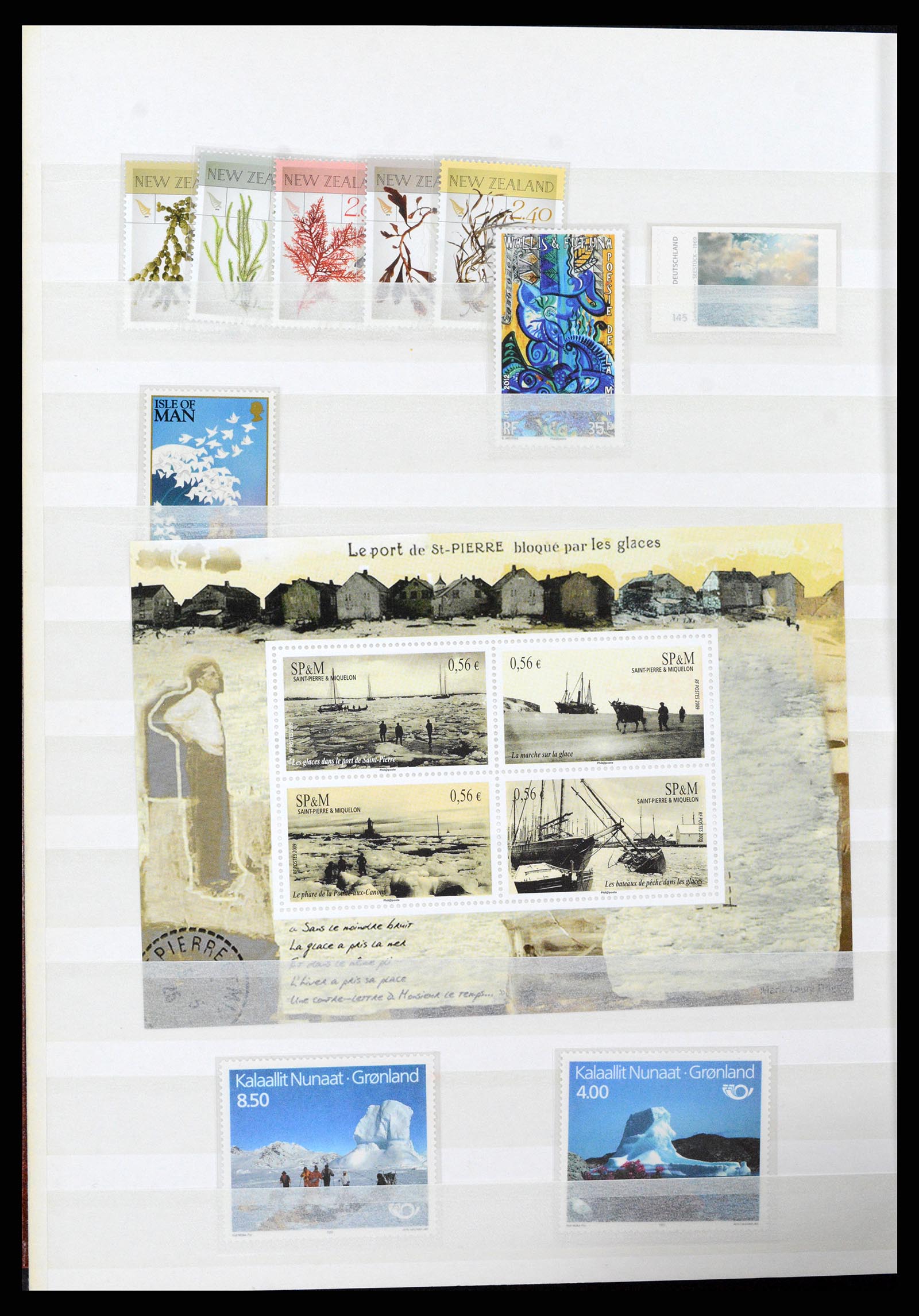 37465 098 - Stamp collection 37465 Thematics fishes and sealife till 2021!!