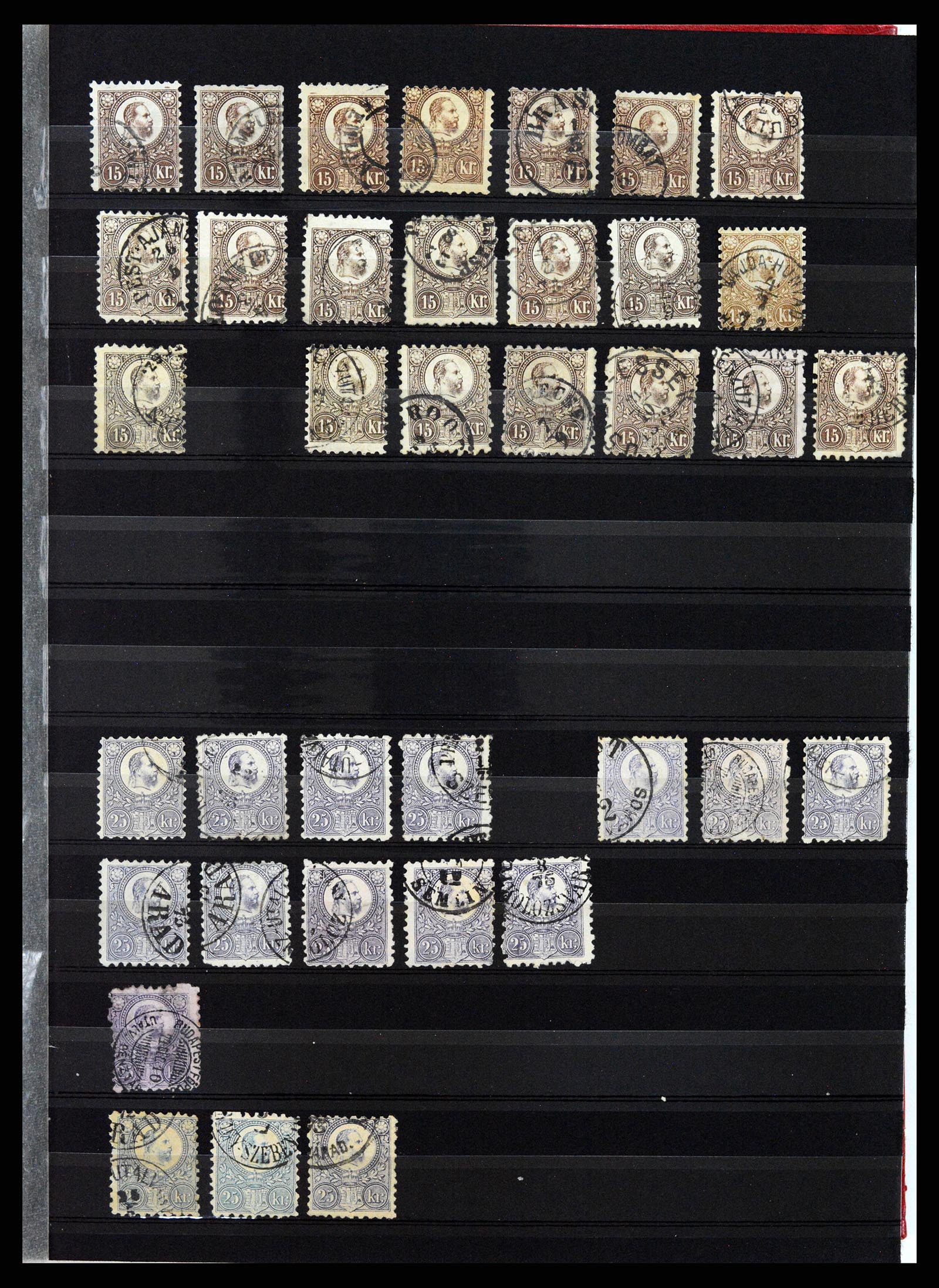 37468 005 - Stamp collection 37468 Hungary 1871-1918.
