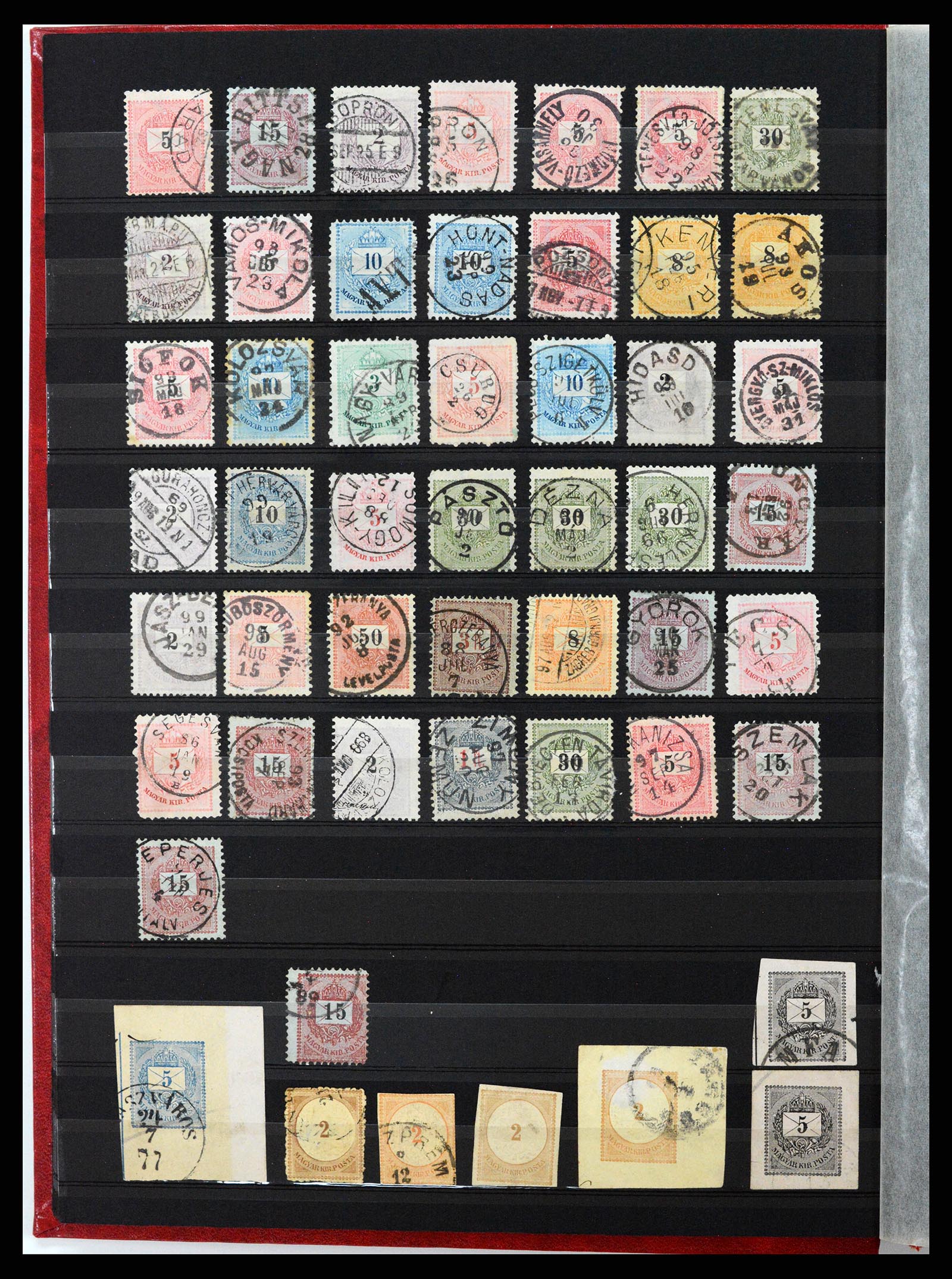 37468 011 - Stamp collection 37468 Hungary 1871-1918.