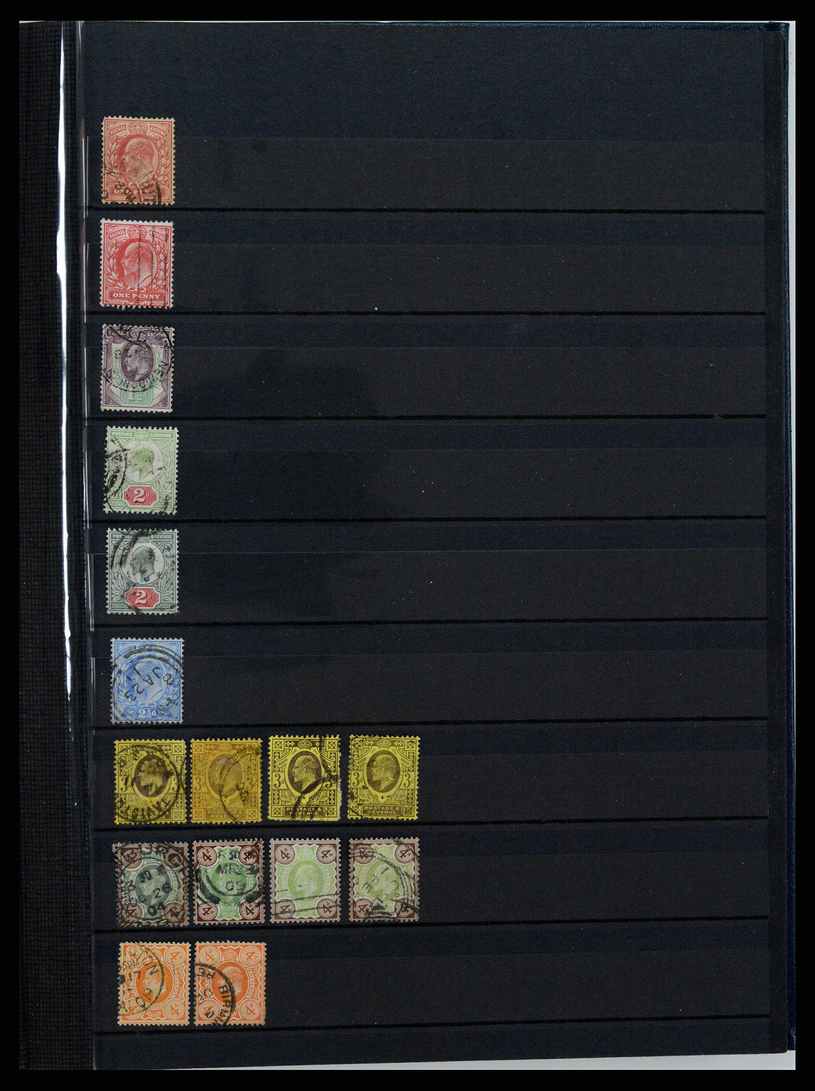 37471 011 - Postzegelverzameling 37471 Engeland 1840-1948.